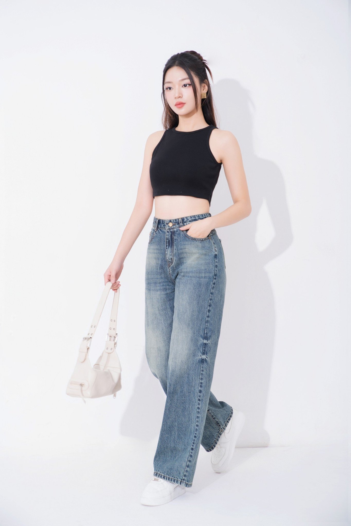 Quần Jean Suông Chất Liệu Cao Cấp_thumbnail_4