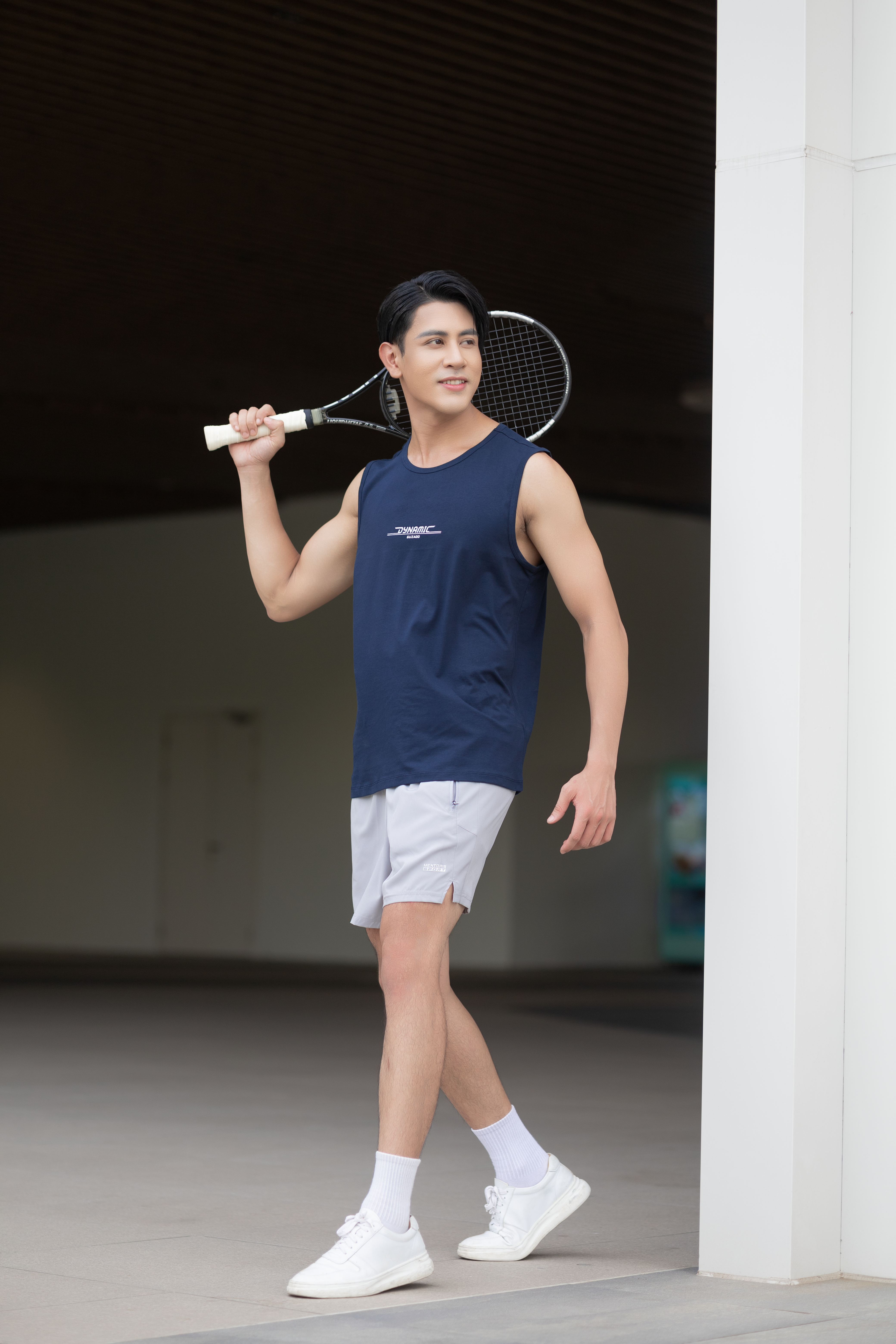 Áo Tanktop Nam GUZADO Ba Lỗ Trơn, Vải Cotton Cao cấp GTT02_thumbnail_21