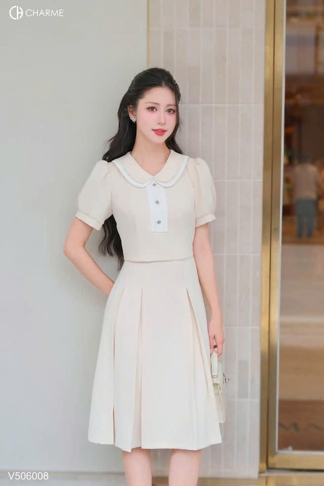 Váy giả set cổ sen phối_thumbnail_2