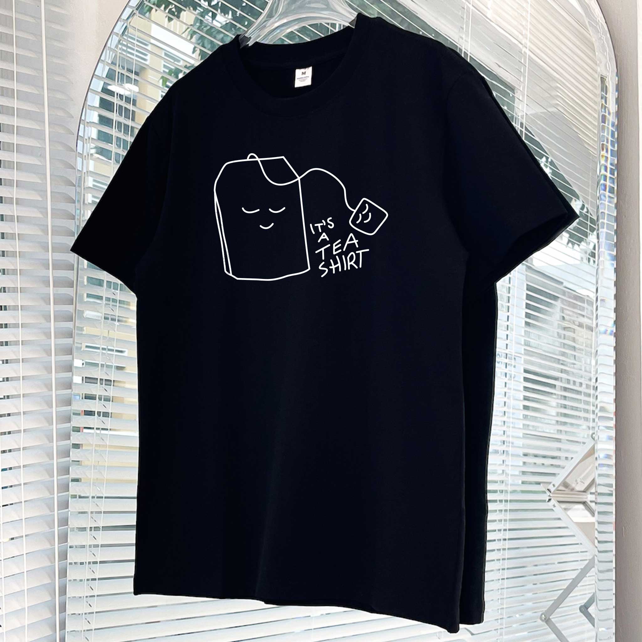 Áo thun nữ form vừa regular nhiều màu sắc ARD1488 Miucho Chic vải cotton cổ tròn in artwork_thumbnail_2