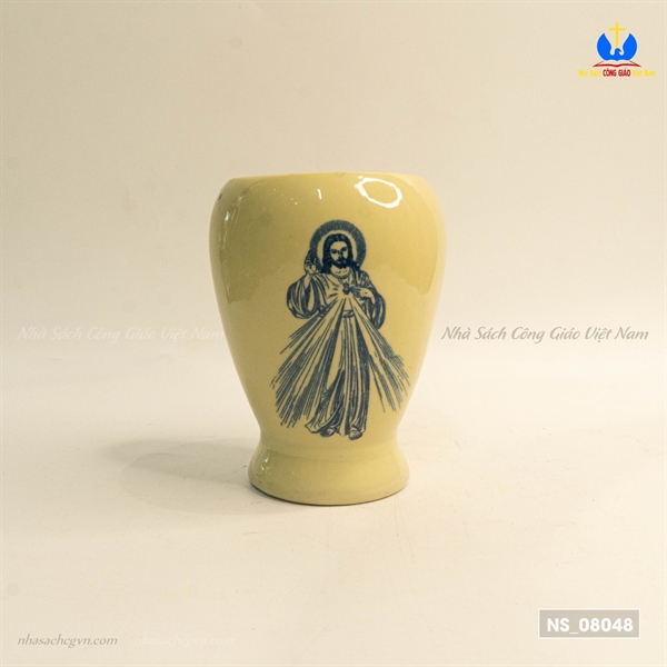 Bộ cốc vảy nước phép (sứ)( cốc + cây vảy)_thumbnail_2