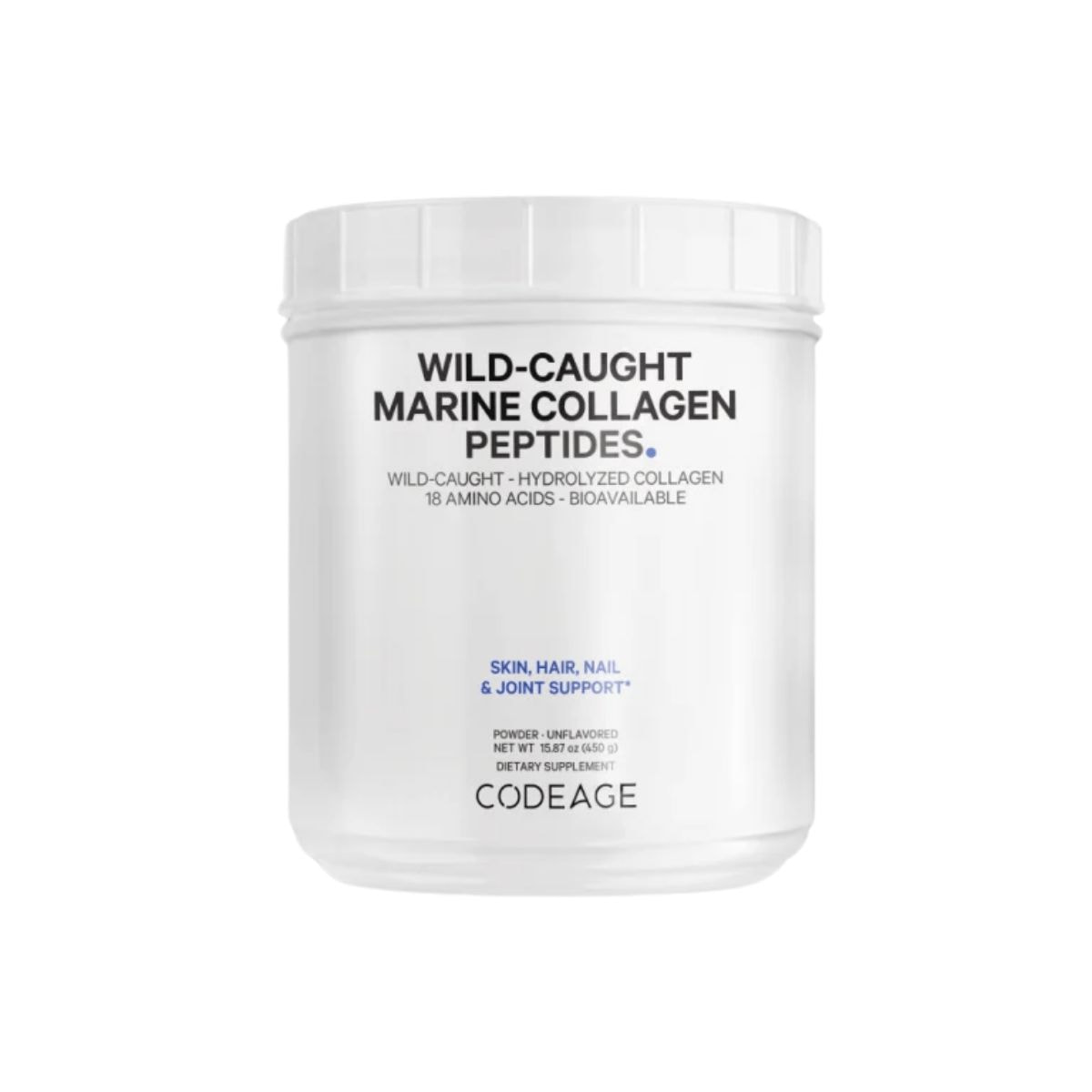 Bột CodeAge Marine Collagen Peptides 450g - Hỗ trợ tăng độ ẩm đàn hồi và Tăng đàn hồi da_thumbnail_2