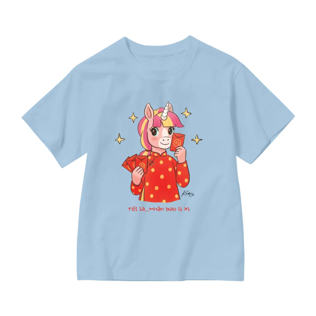 Áo thun bé trai bé gái Kado chất vải cotton cao cấp thoáng mát Tết Bính Ngọ 2860_thumbnail_19