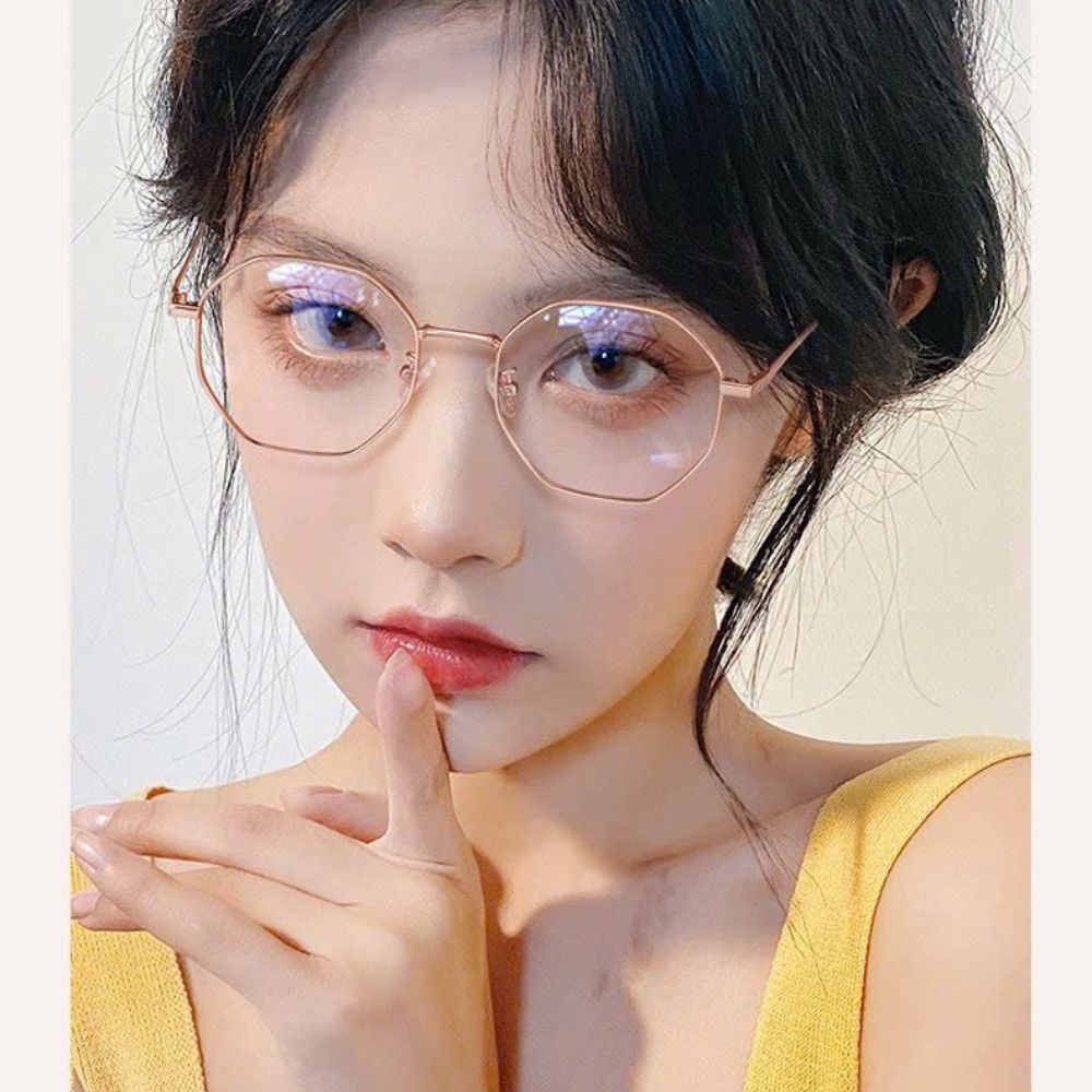 Classic Titanium Eyewear Oval Model_thumbnail_23