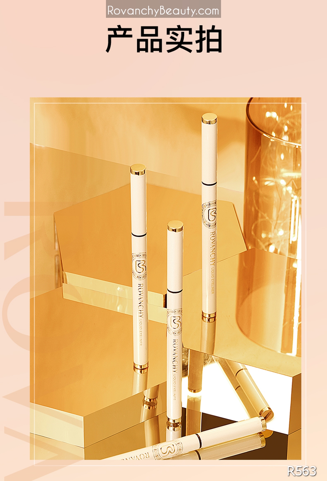 Bút Kẻ Mắt Nước ROVANCHY R563 - Chống Lem, Lâu Trôi, Mực Nét Tự Nhiên_thumbnail_4