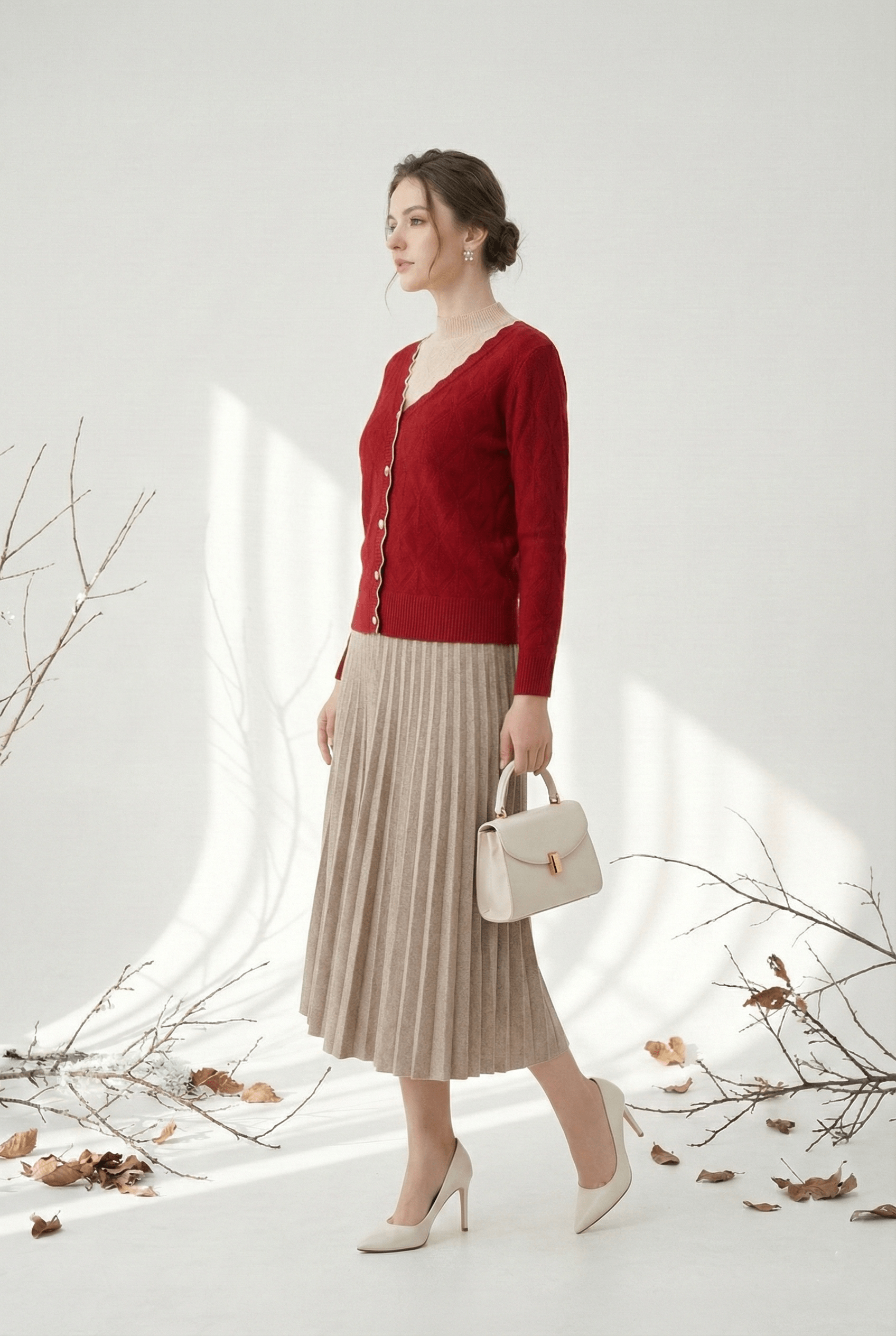 Áo len cổ lọ có trang trí khuy phối màu cổ_thumbnail_5