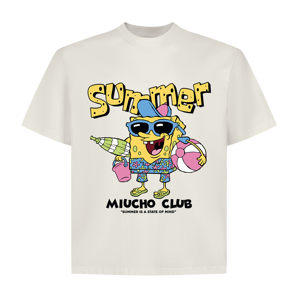 Áo thun boxy hè biển 2330 Miucho chất vải cotton 2 chiều cao cấp dày dặn đứng form in mix_thumbnail_0