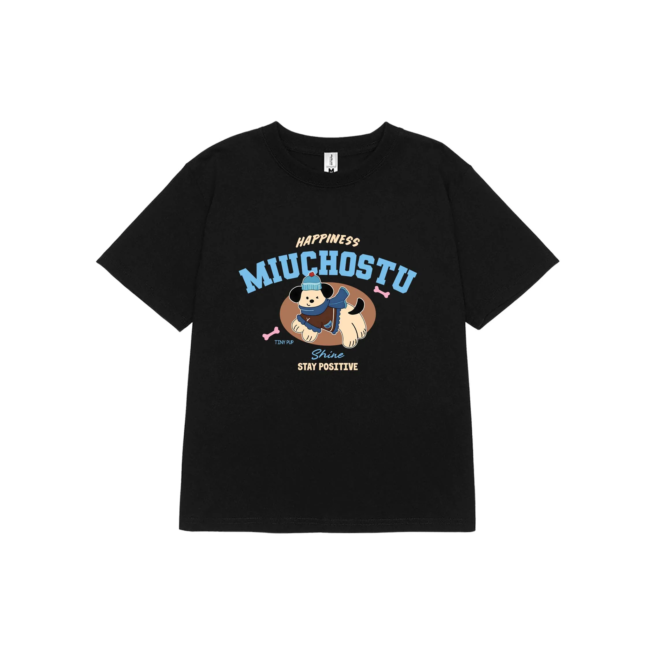 Áo thun babytee nữ Miucho vải cotton co giãn 2 chiều thoáng mát cổ tròn local brand in mix 2822_thumbnail_12