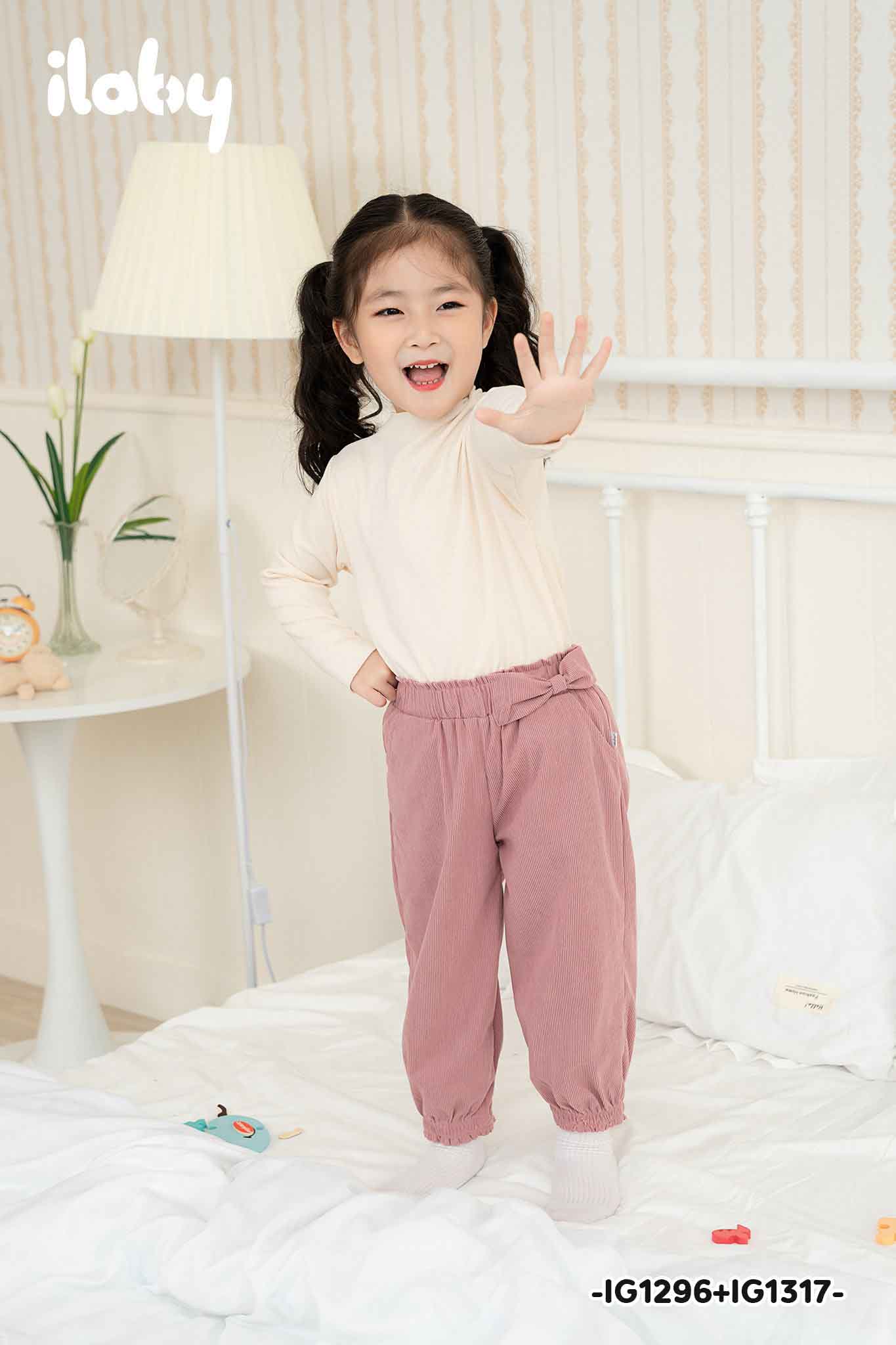 Quần nhung tăm phối nơ cạp_thumbnail_1