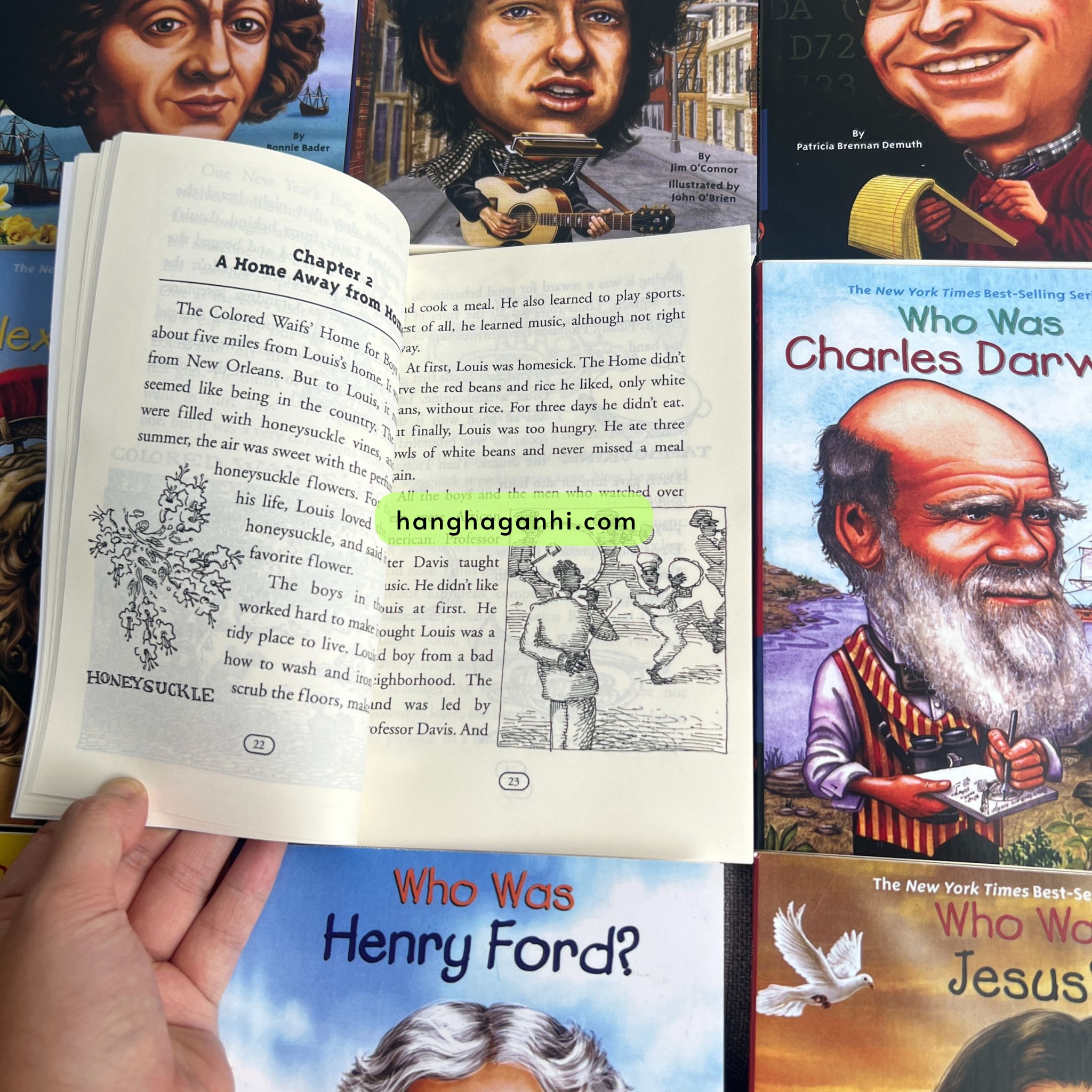 Bộ Series Who was/ Who is – 160 cuốn – Truyện tiếng Anh kể về vĩ nhân thế giới_thumbnail_3