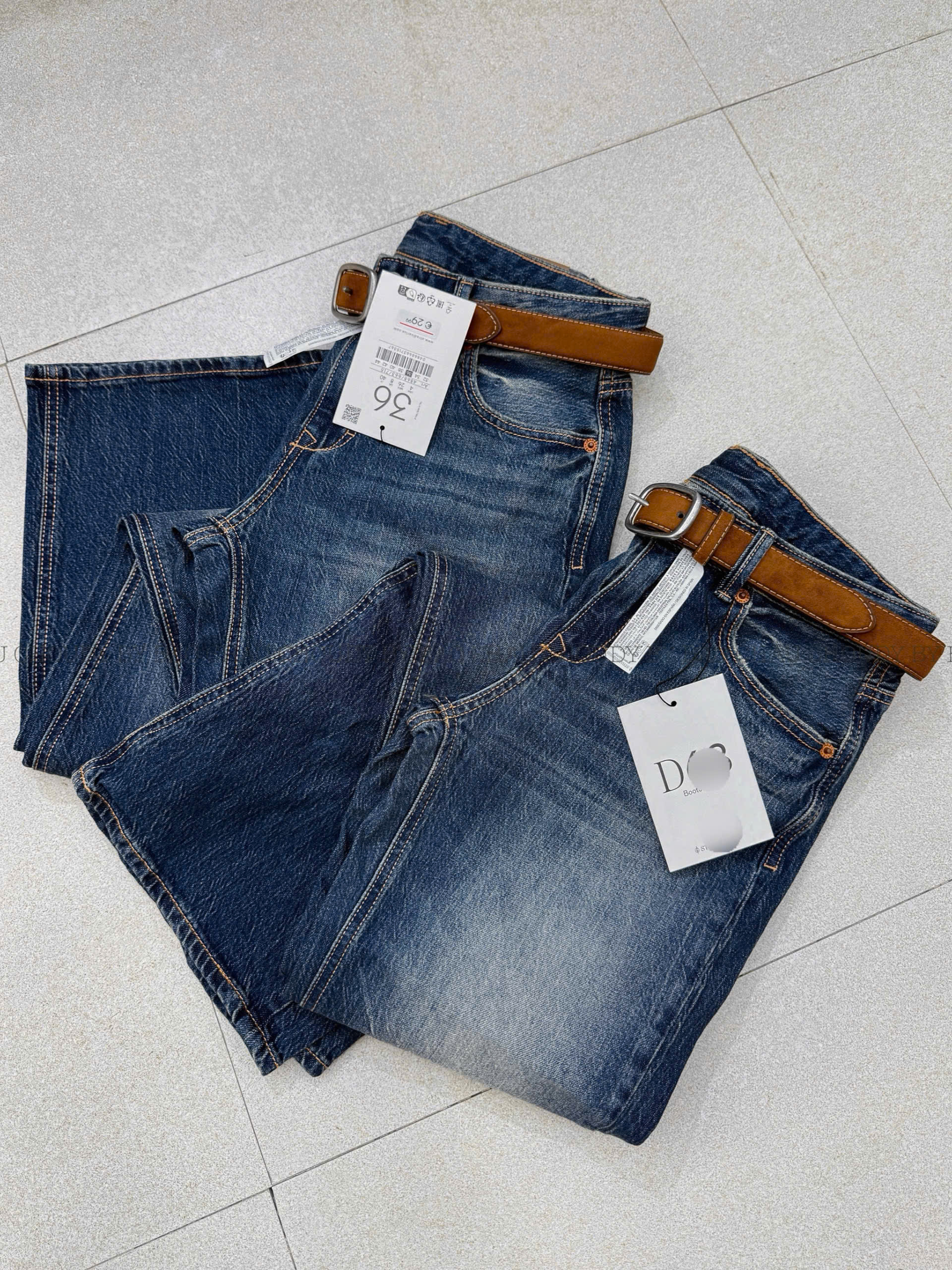 Q336 QUẦN JEAN ỐNG LOE ( KÈM THẮT LƯNG )_thumbnail_24