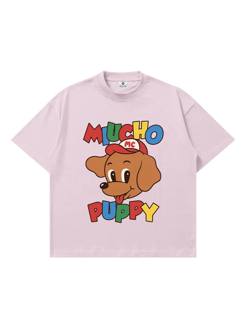 Áo thun boxy nam nữ nhiều màu Miucho Puppy 3191_thumbnail_16