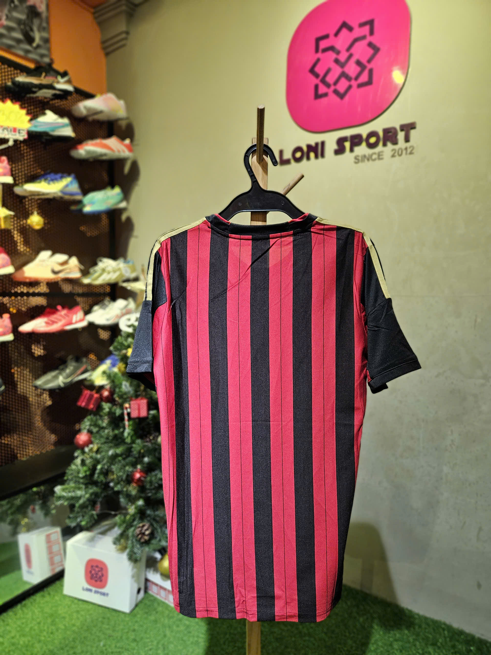 Áo Retro AC Milan sân nhà đỏ đen 2013/2014_thumbnail_2