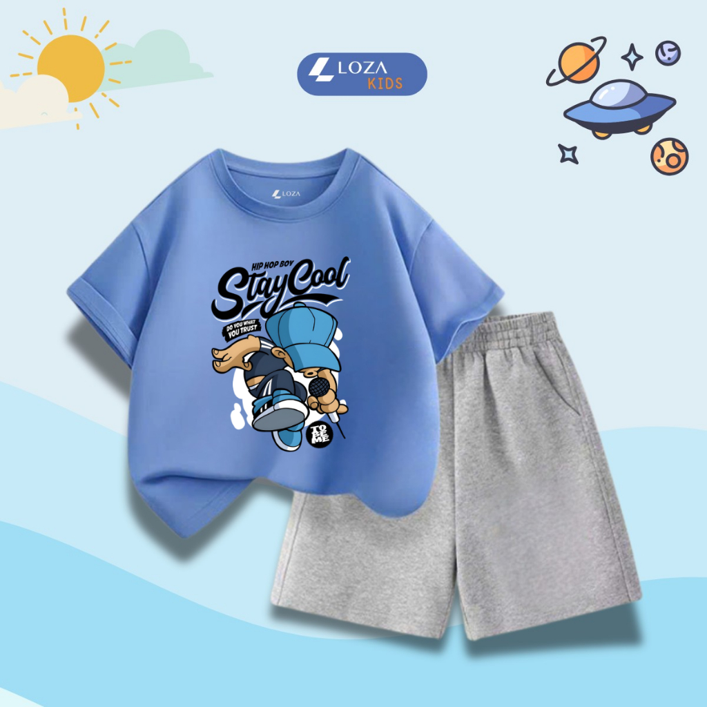 Bộ đồ bé trai hình  STAYCOOL - Loza Kids SB605_thumbnail_7