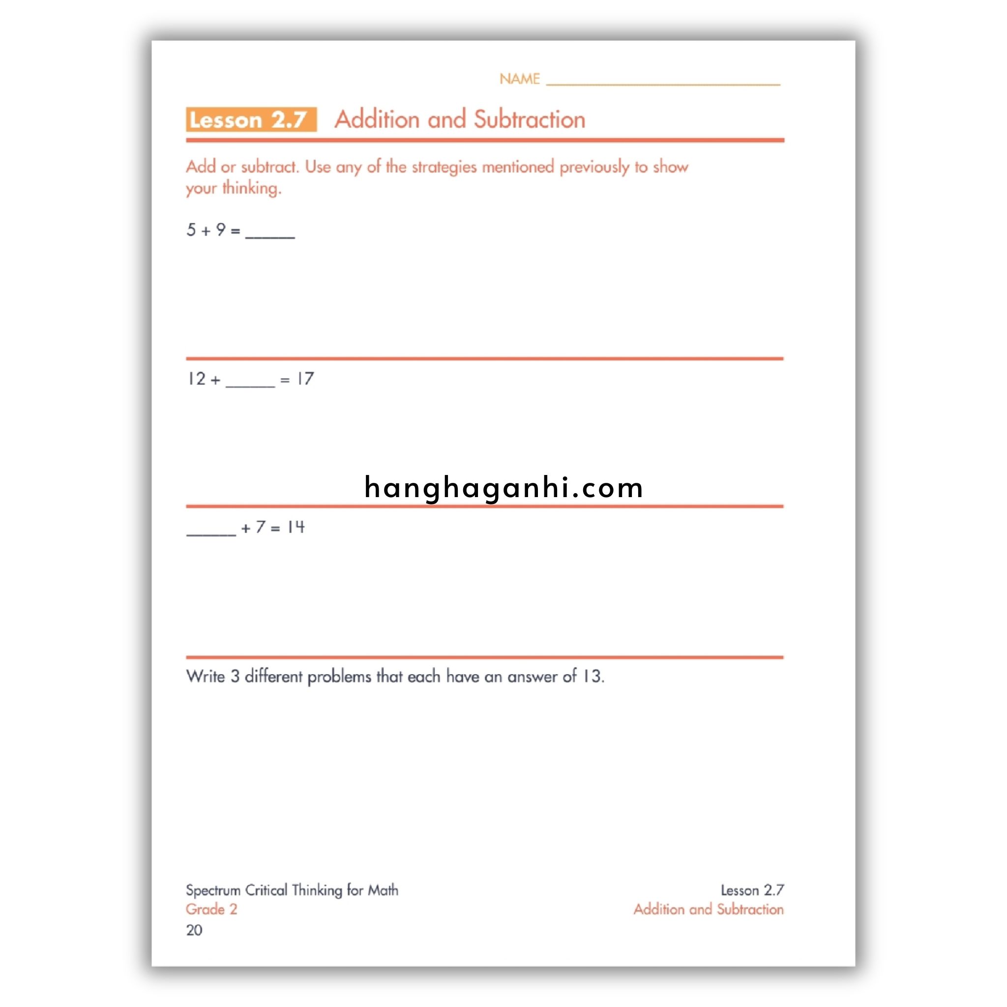 Sách Spectrum Critical Thinking for Math Workbook Grade 2_thumbnail_4