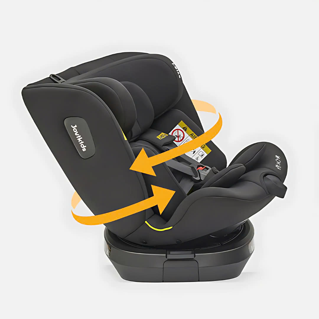 Ghế ô tô xoay 360 độ dây đai cố định i-Size Jovikids Ranger TT 40-150cm [NHẬP CODE 