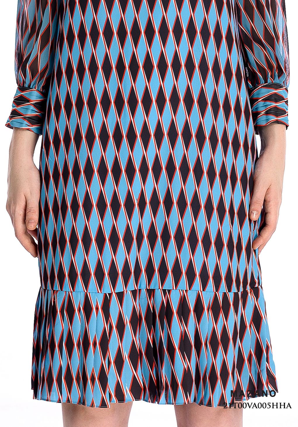 Đầm xanh họa tiết chân dập ly_thumbnail_5