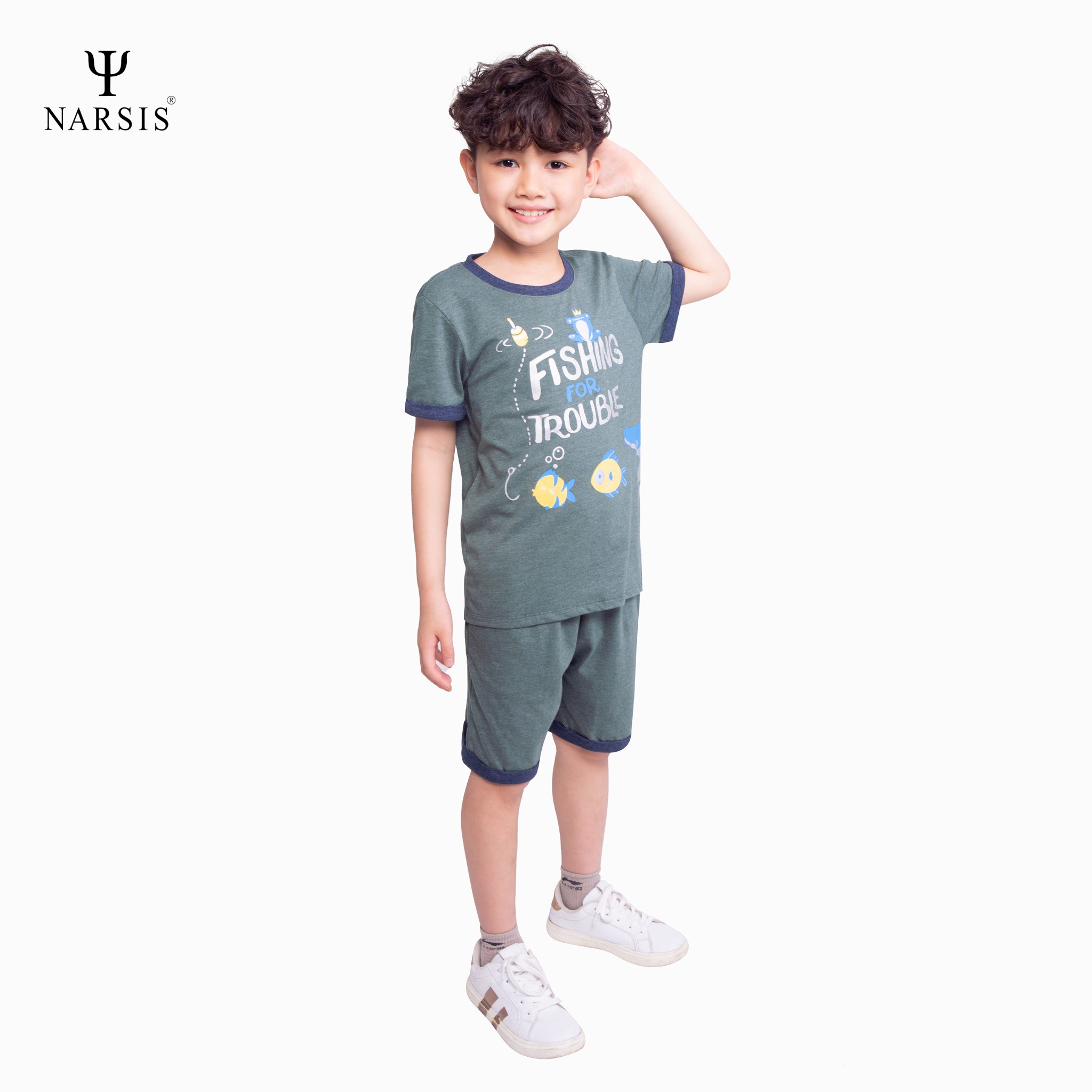 BỘ HÈ BÉ TRAI KE1023 NARSIS CHẤT LIỆU THOÁNG MÁT, DỄ CHỊU, THOẢI MÁI CẢ NGÀY, DỄ VẬN ĐỘNG_thumbnail_1