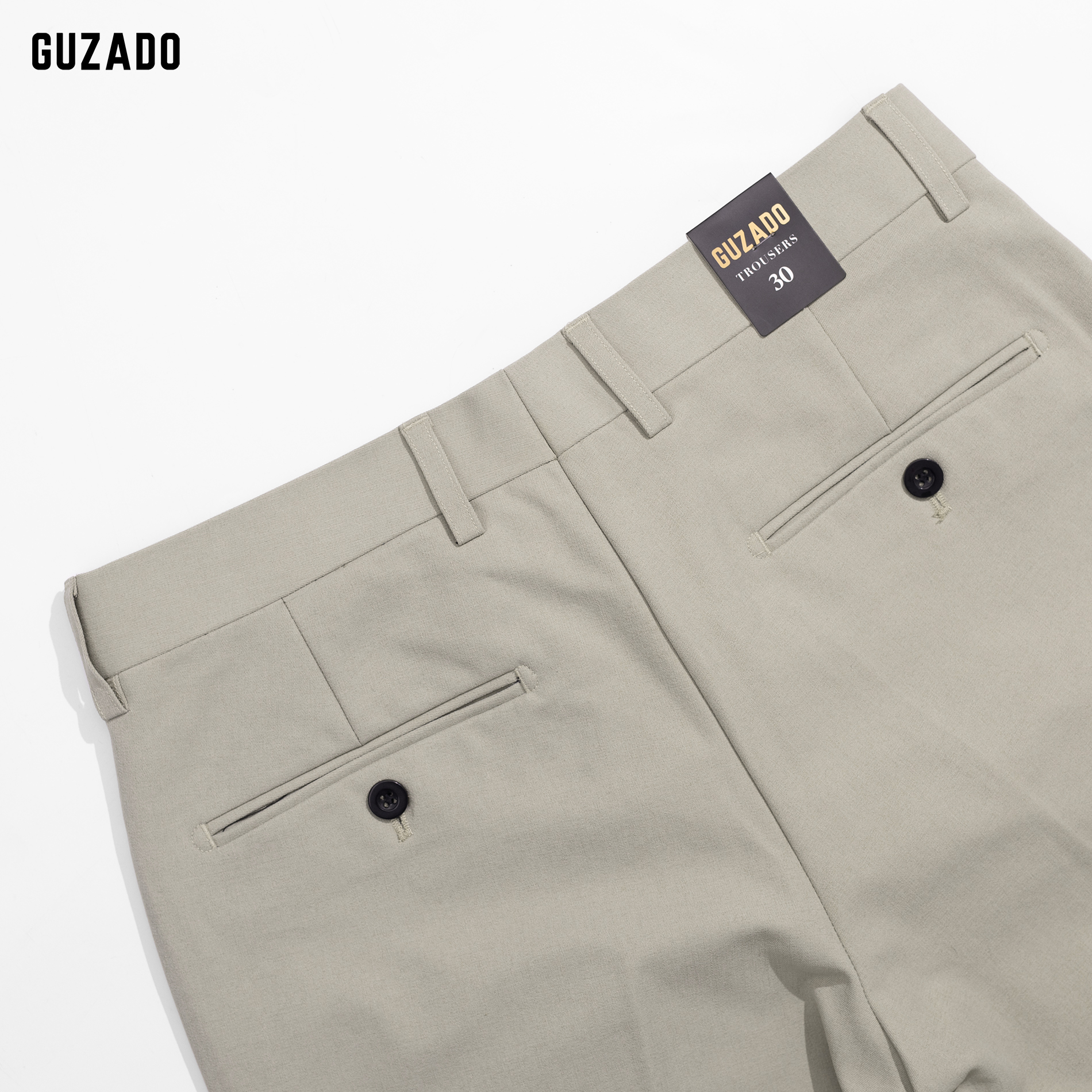 Quần Tây Nam Kaki GUZADO, Phong Cách Công Sở, Thanh Lịch GTR01S_thumbnail_6