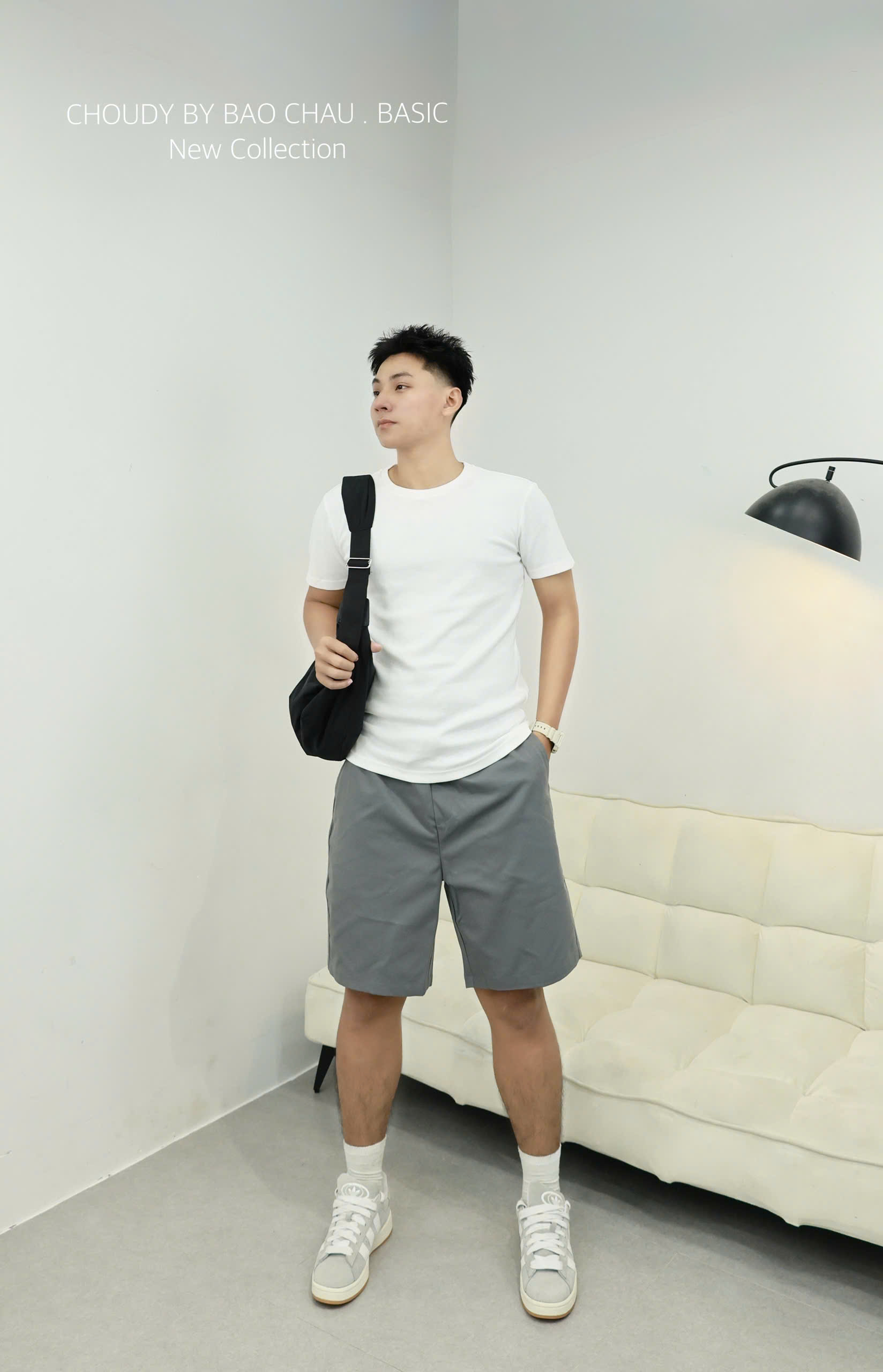 Q243 QUẦN SHORT NAM 2 MÀU