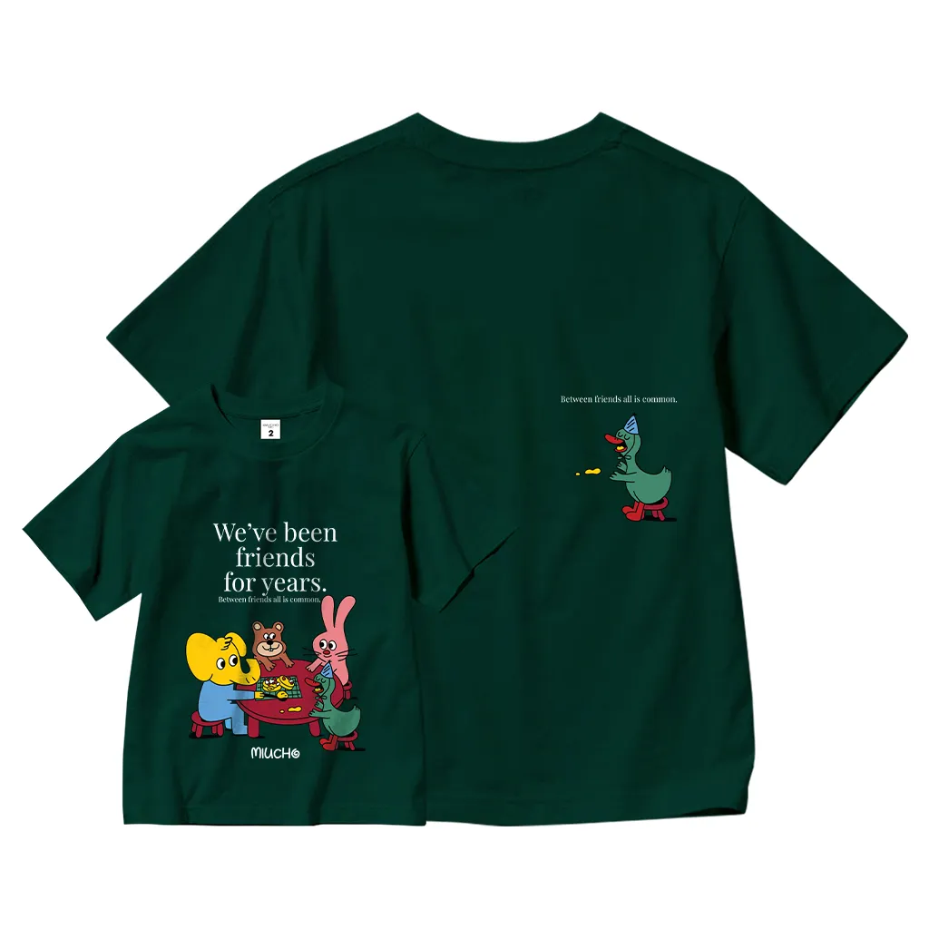 Áo thun kid hoạt hình dễ thương tay ngắn cổ tròn 2533 Miucho Kid vải cotton thoáng mát cho bé_thumbnail_9