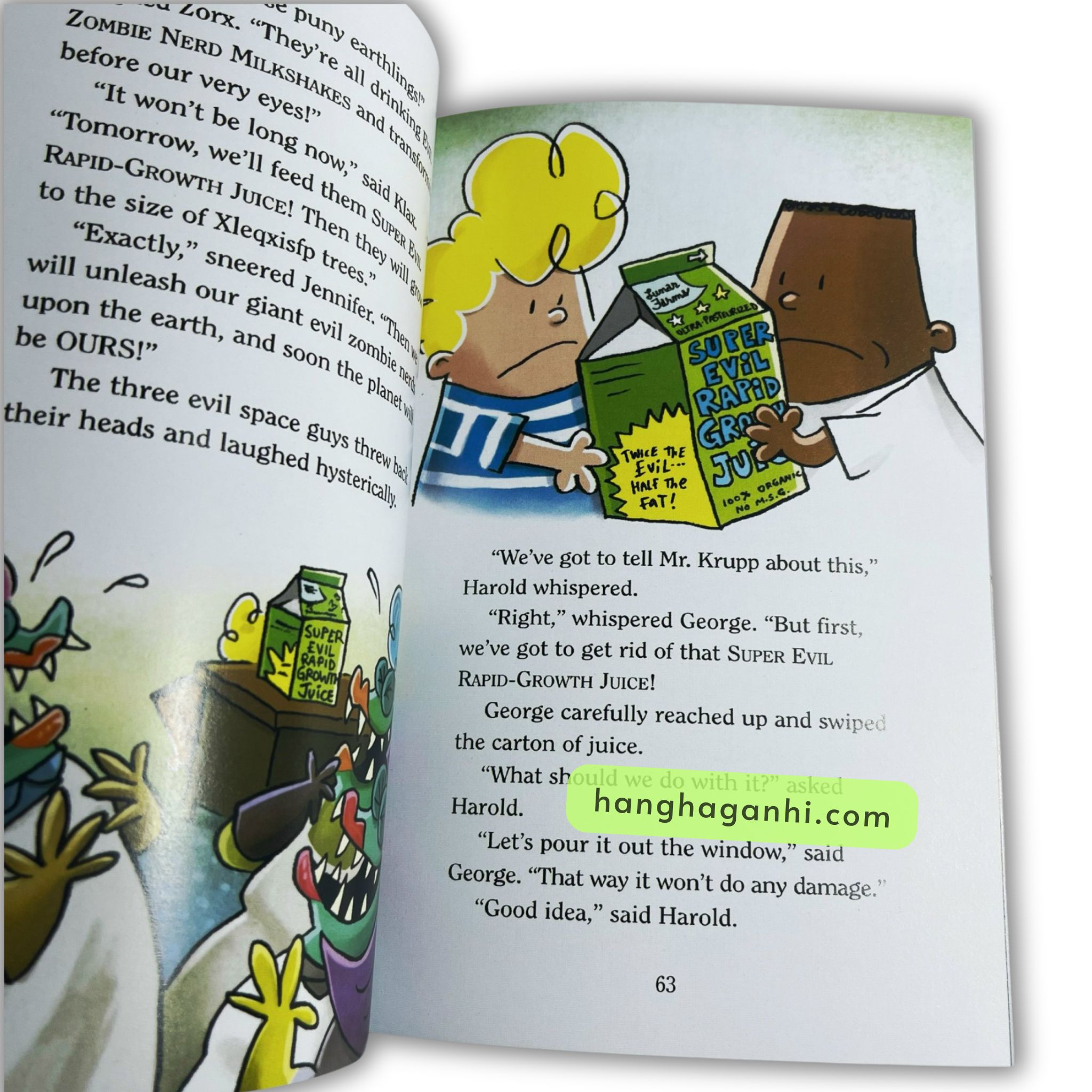 Captain Underpants Bản Màu-14 cuốn, Thuyền Trưởng Quần Chíp Bản tiếng Anh [Sách nhập khẩu]_thumbnail_9