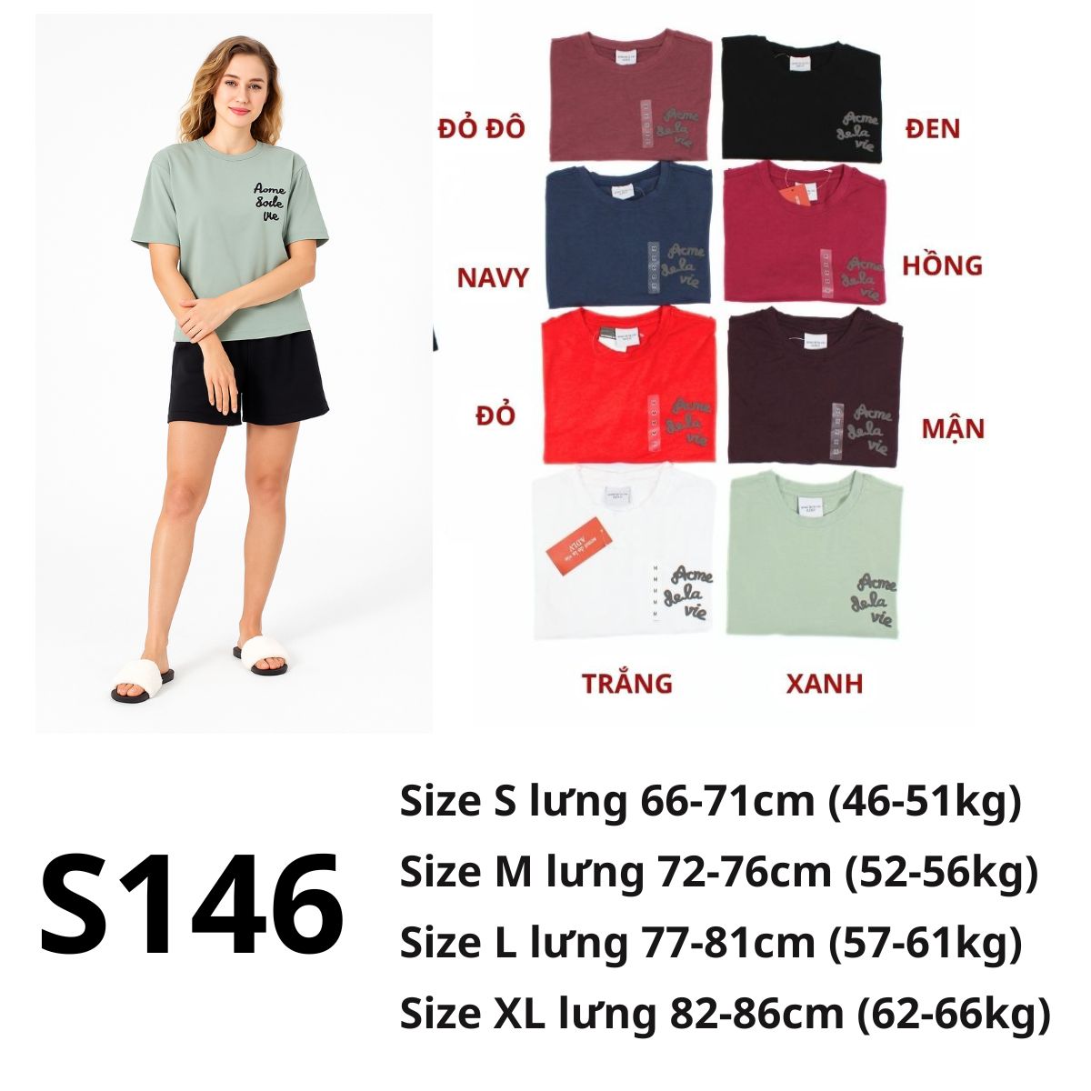 S146 Sét bộ thun