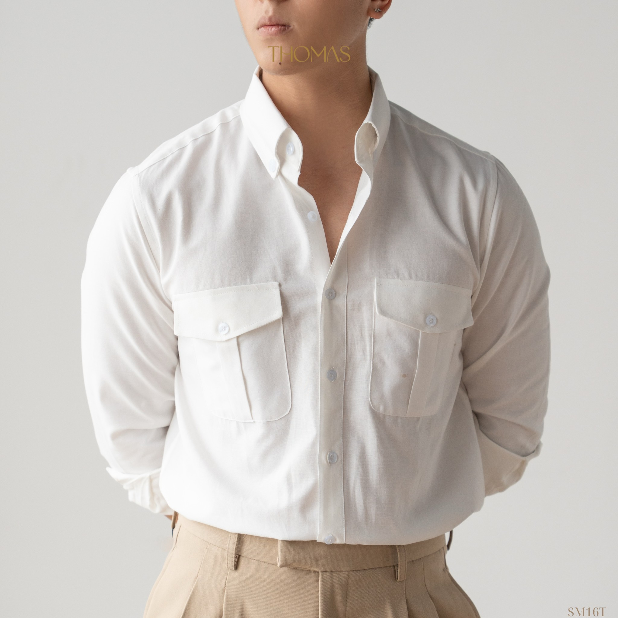 Áo Sơ Mi Dài Tay Harbor Vải Oxford Form Regular_thumbnail_3