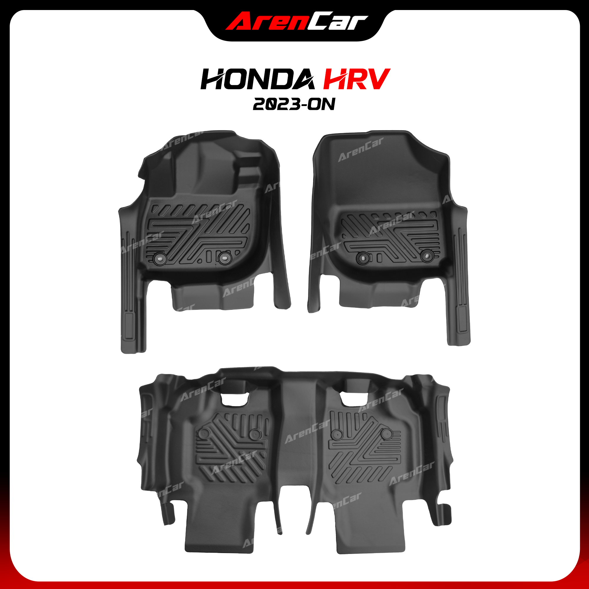 Thảm Lót Sàn Ô Tô TPE Nhựa Đúc Honda HRV