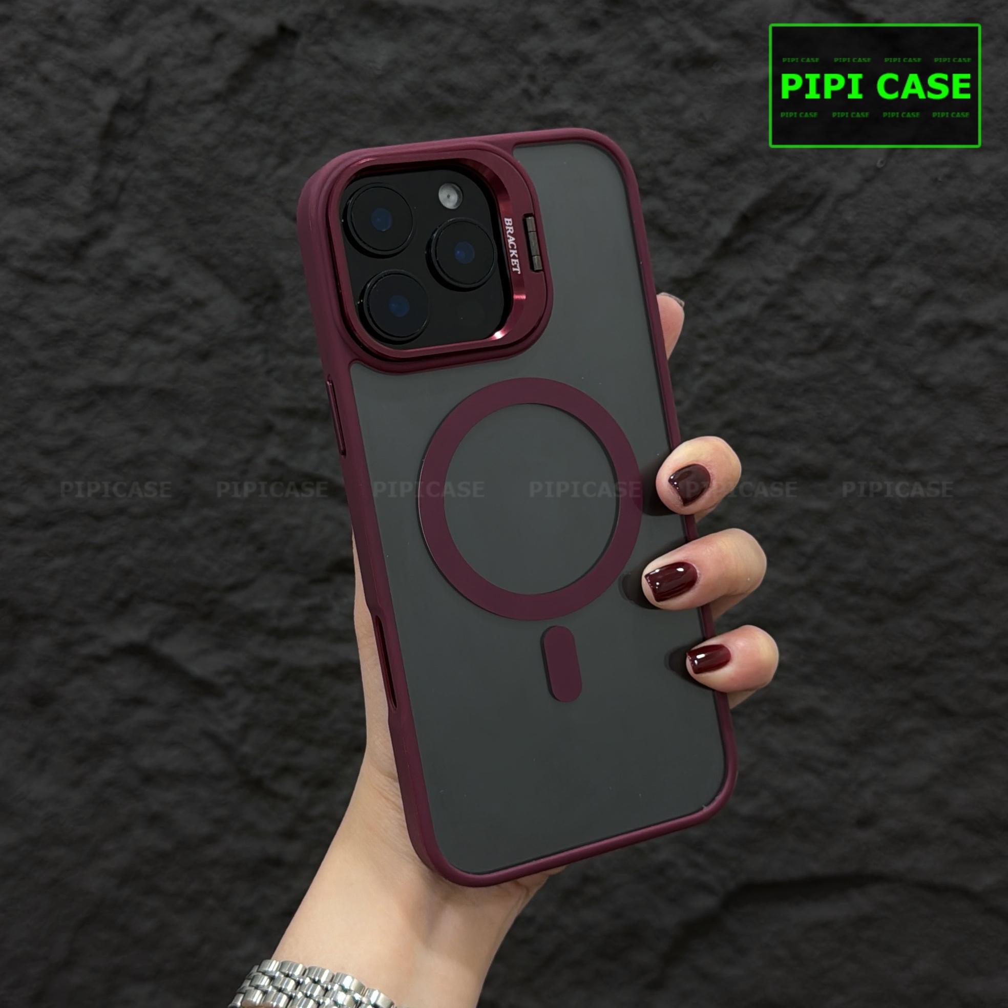 Ốp Lưng iPhone 14 Pro Max - Dansi - Đỏ_thumbnail_5