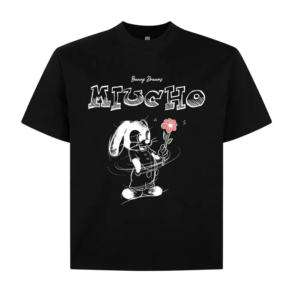 Áo thun boxy nữ hoạt hình dễ thương 2546 Miucho chất vải cotton co giãn thoáng mát mềm mịn in mix_thumbnail_7
