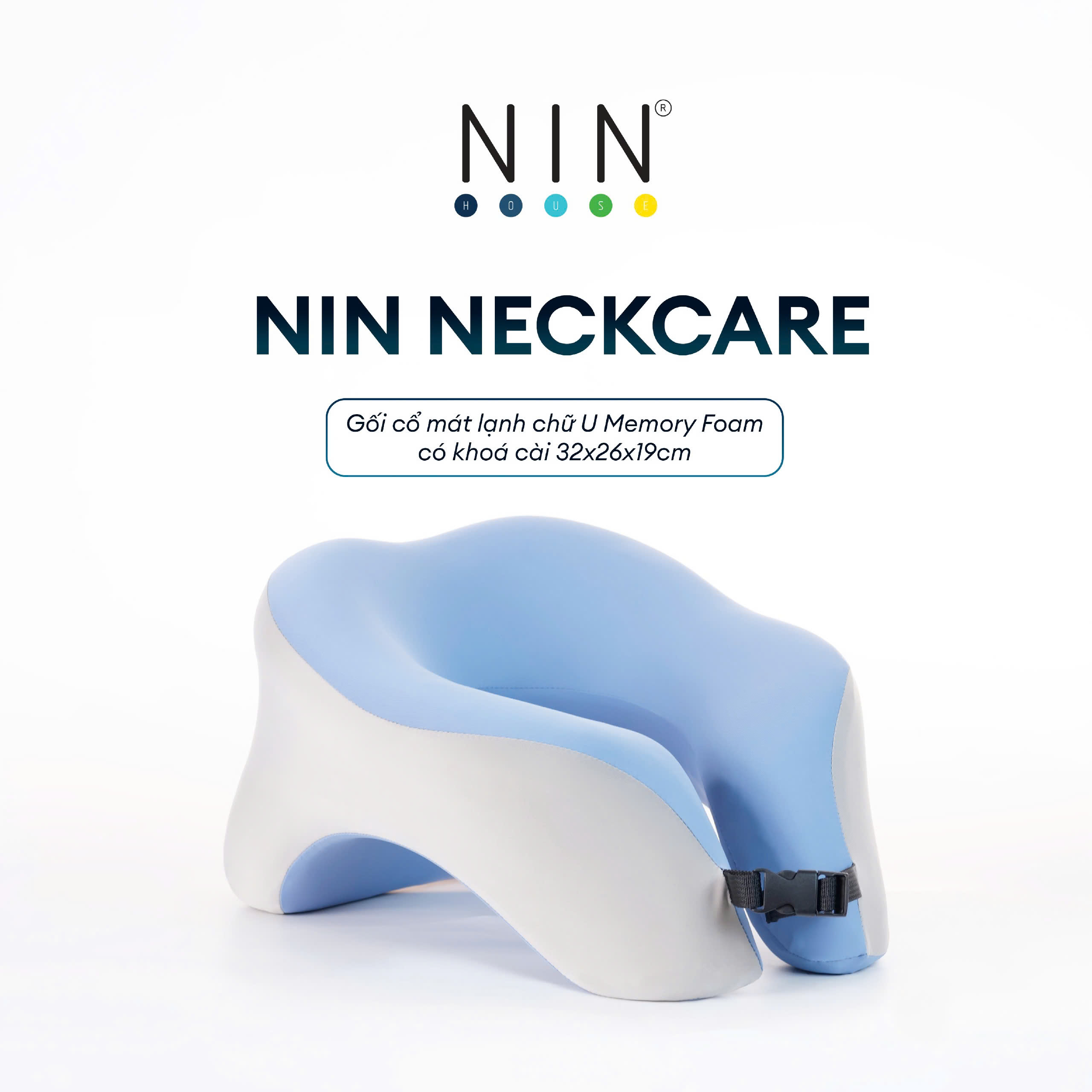 Gối Tựa Cổ Memory Foam