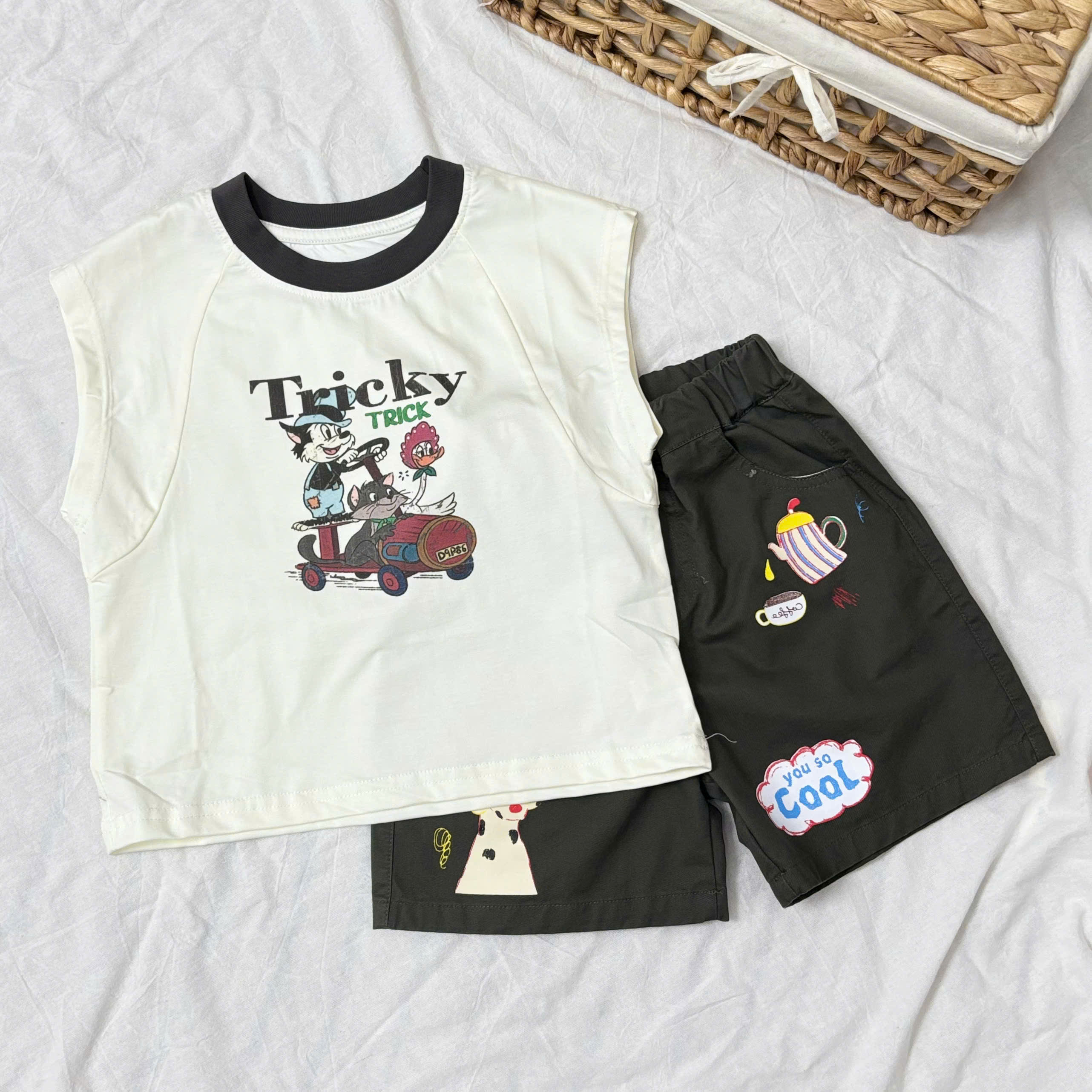 (Q56) Quần kaki nâu