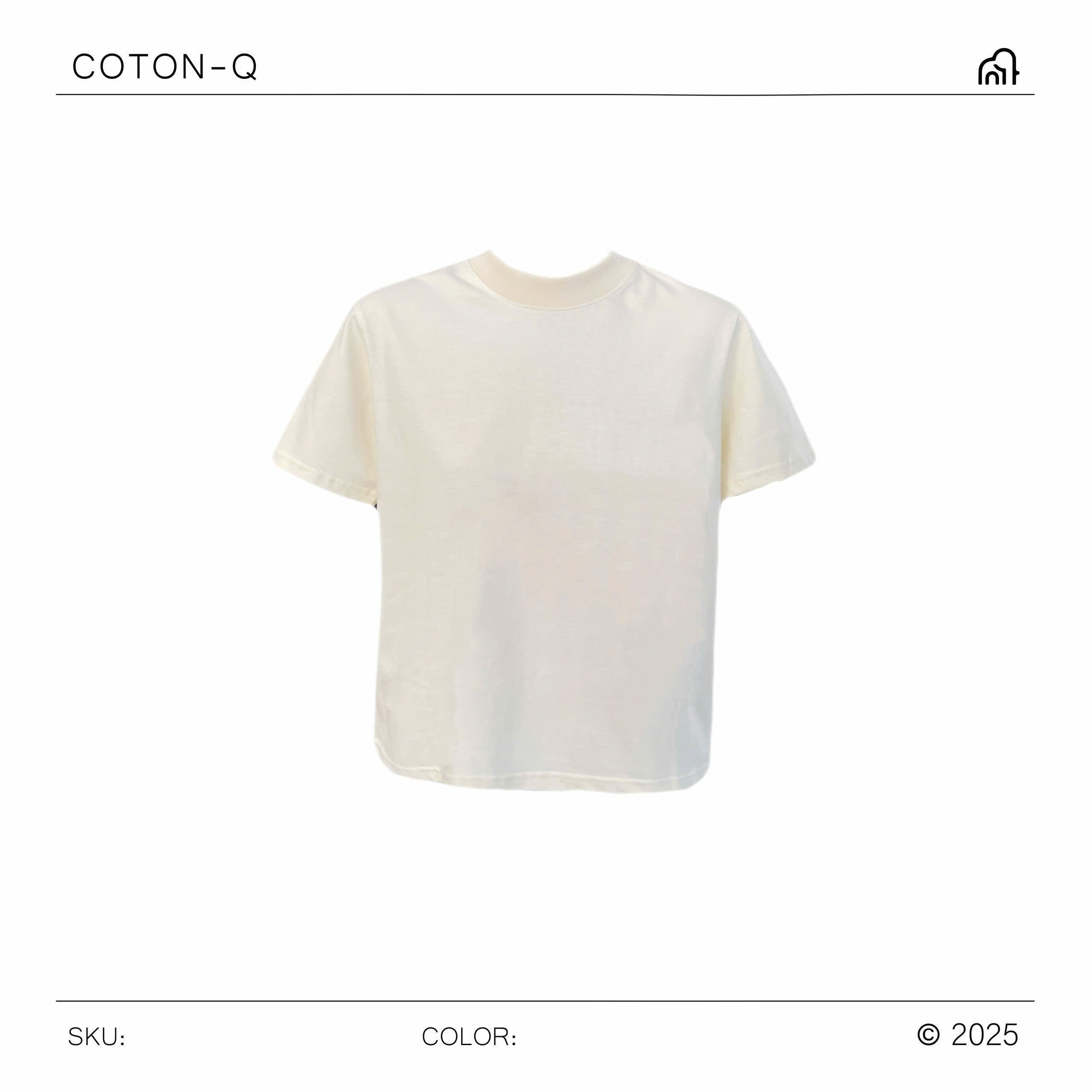 HA720 - Áo thun trơn cổ tròn ( XANH )