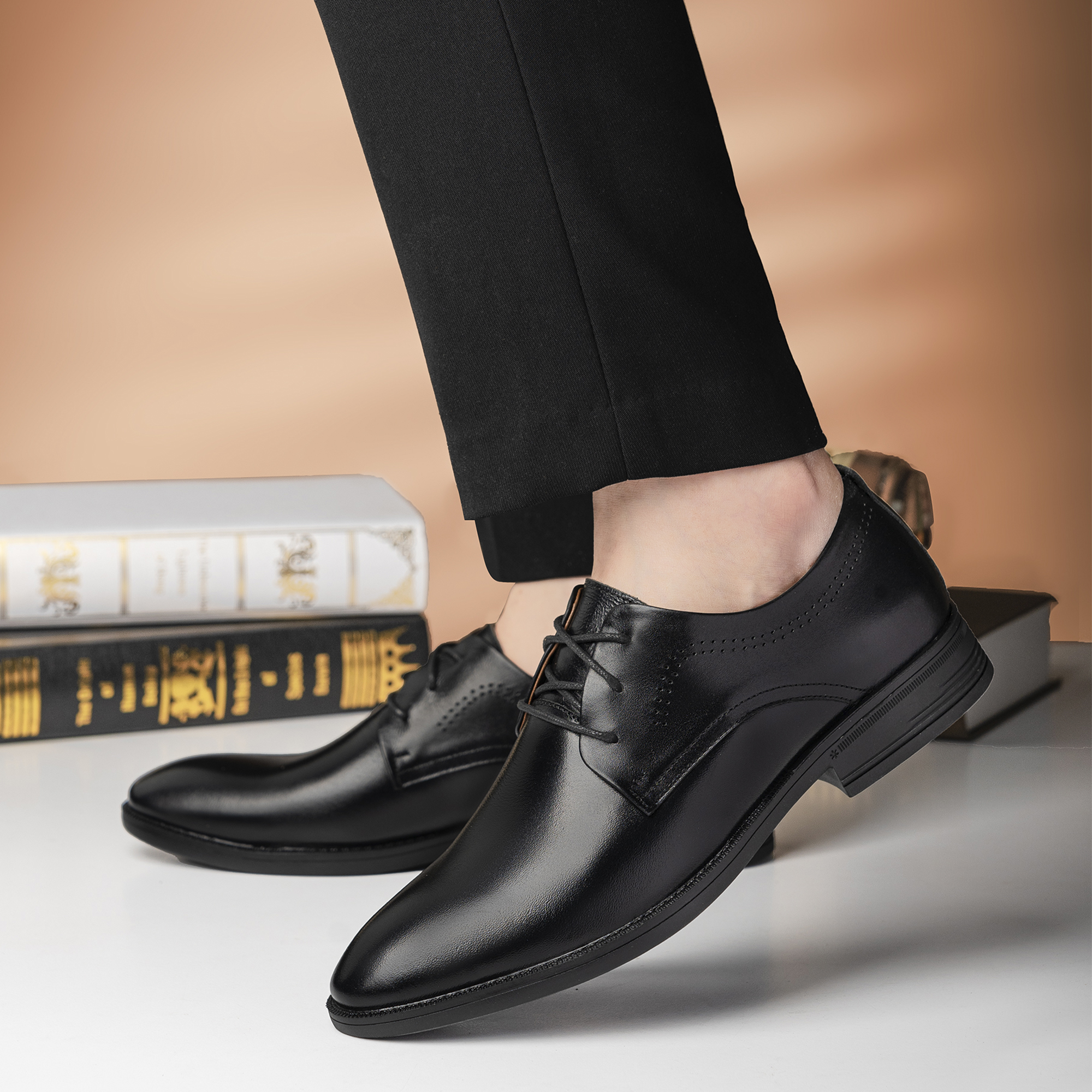 GT78 Men's Derby Dress Shoes – Premium Full-Grain Leather, All-Day Comfort_thumbnail_9