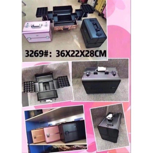 Cốp nhôm 3 tầng