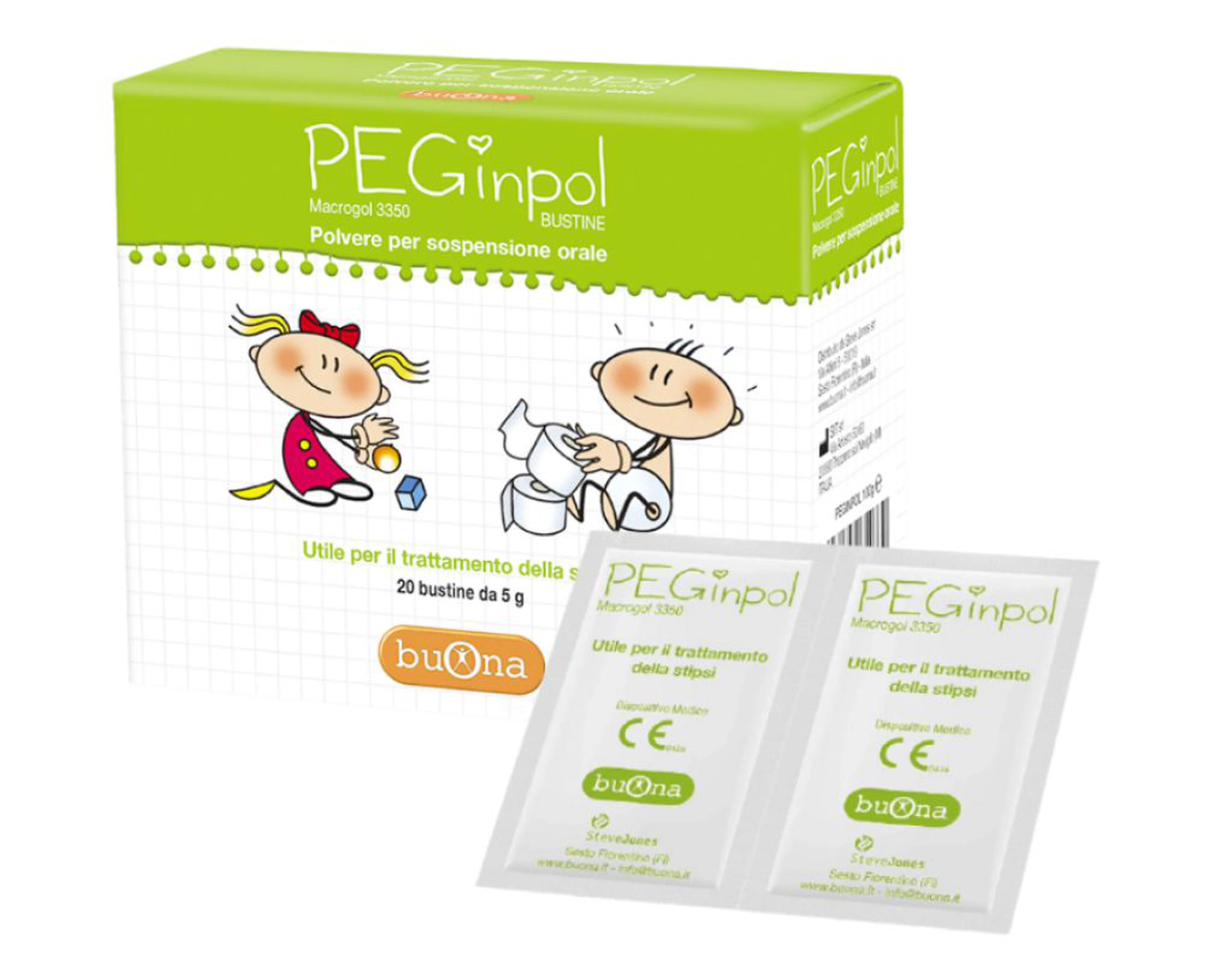 Bột pha hỗn dịch nhuận tràng PEGinpol Buona