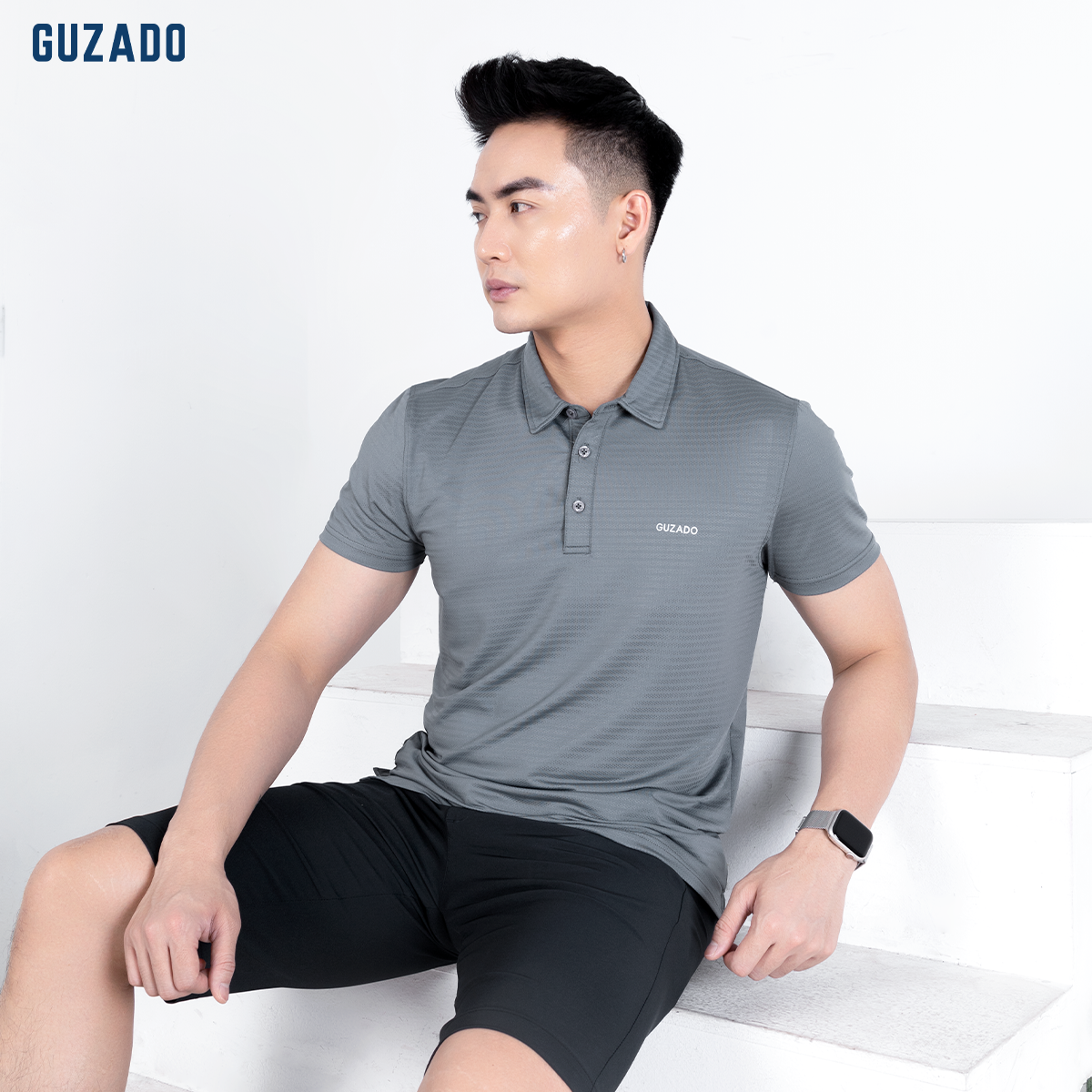Áo Polo thể thao nam CoolMax-S1 Logo thương hiệu Guzado GPL01_thumbnail_18