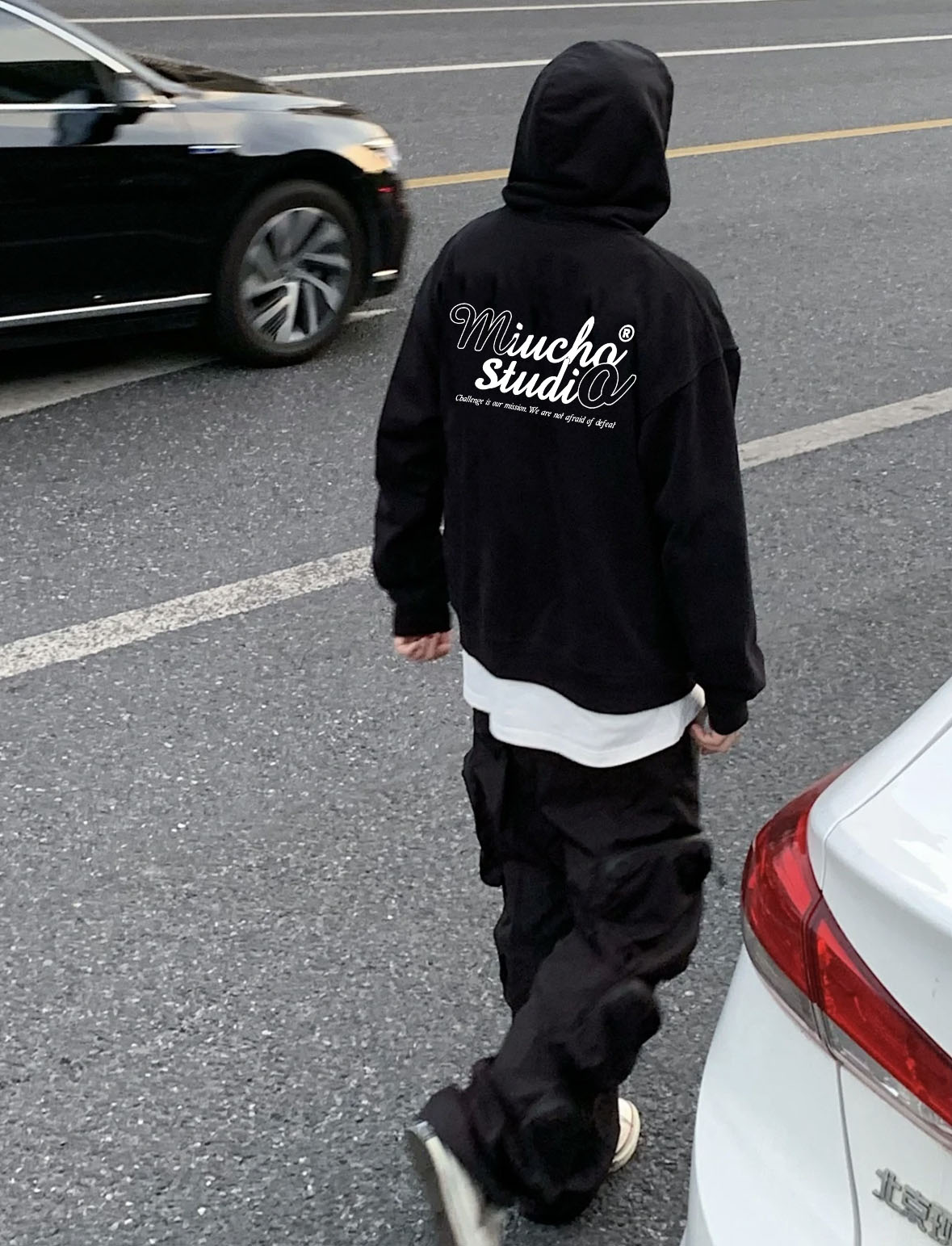 Áo hoodie nam unisex form rộng HDD042 Miucho chân cua dày dặn in graphic_thumbnail_4