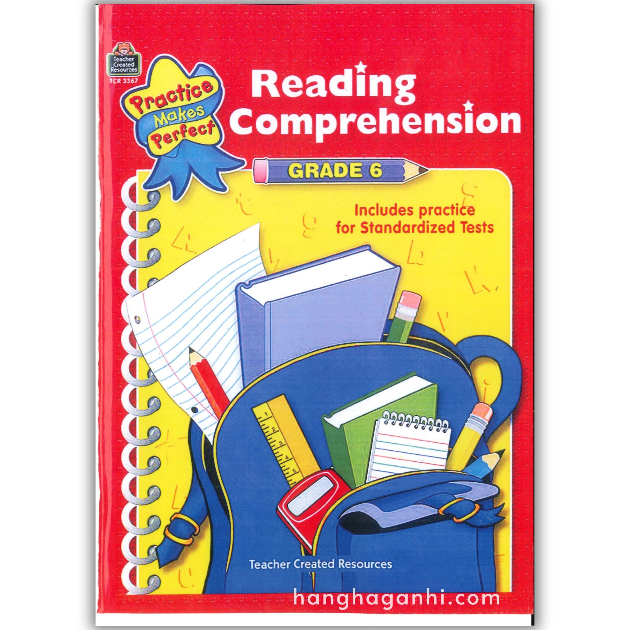 Reading Comprehension Grade 6 Teacher Created Resources, sách đọc hiểu lớp 6_thumbnail_0