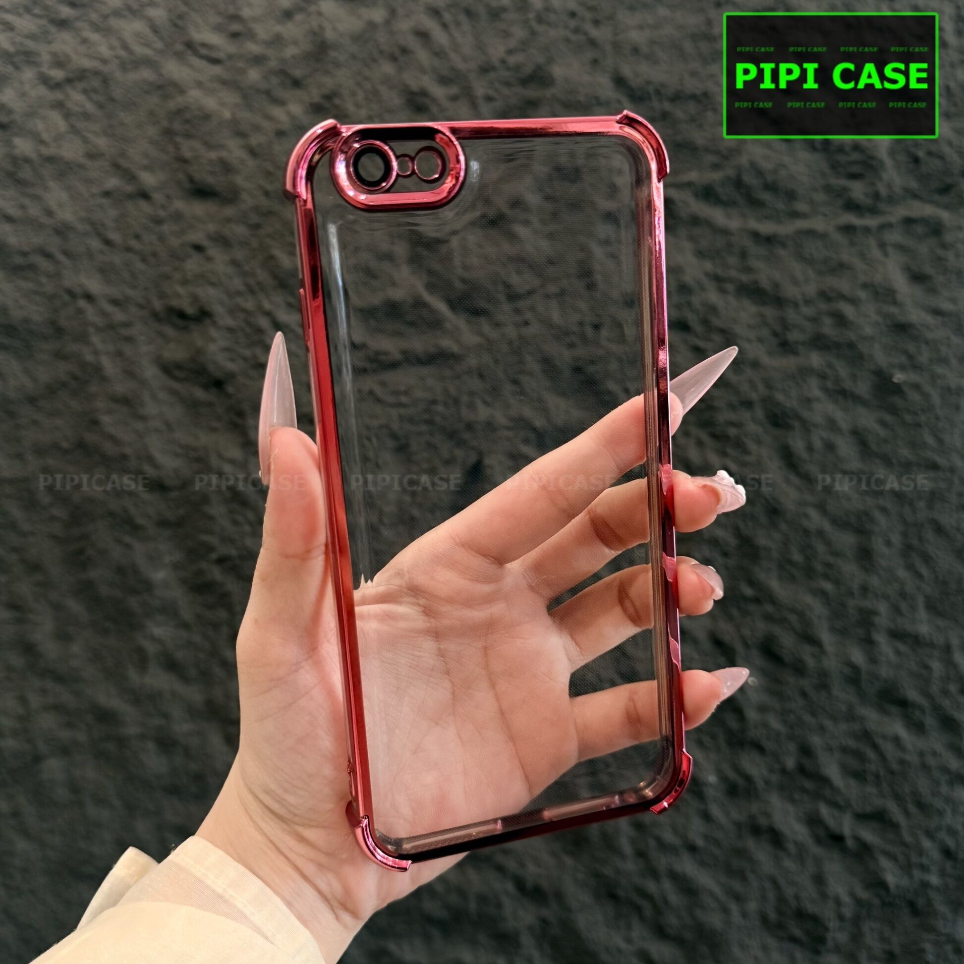 Ốp Lưng iPhone 6 Plus / 6S Plus - Gu - Hồng