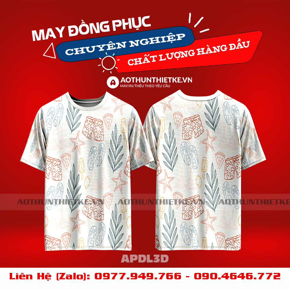Áo Phông Du Lịch 3D-TK51