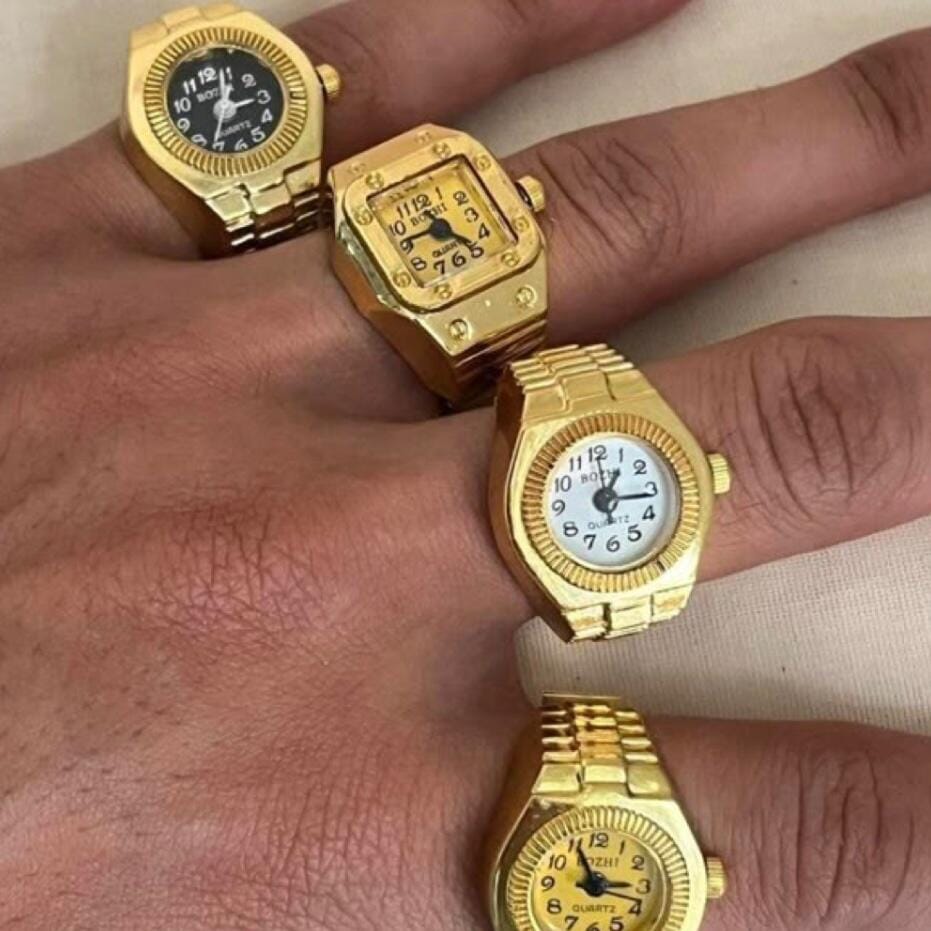 Mới nhận hàng chiều nay, phải nói là đẹp ngoài sức tưởng tượng. Nhỏ gọn, đeo rất ôm tay mà vẫn xem giờ rõ ràng. Mình đeo thử lên ngón trỏ và ngón giữa đều vừa, cảm giác sang như đeo đồ hiệu. Bao bì đóng gói cẩn thận, 10/10 luôn!_0