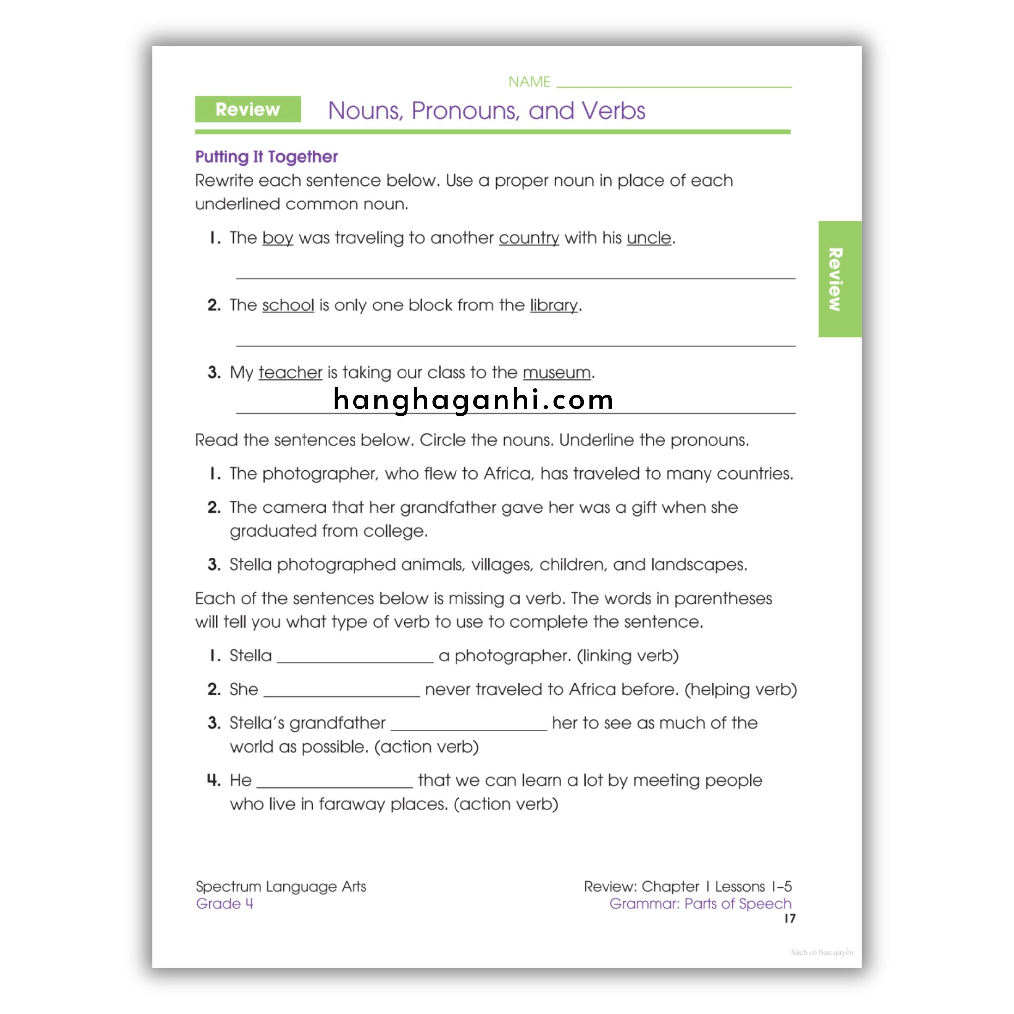 Sách Spectrum Language Arts Workbook Grade 4_thumbnail_4