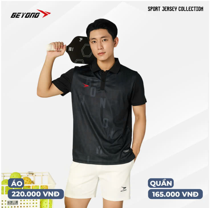 Áo thể thao nam nữ Pickleball Beyono Hype - CB03 (nhận đặt từ 5 áo)_thumbnail_0