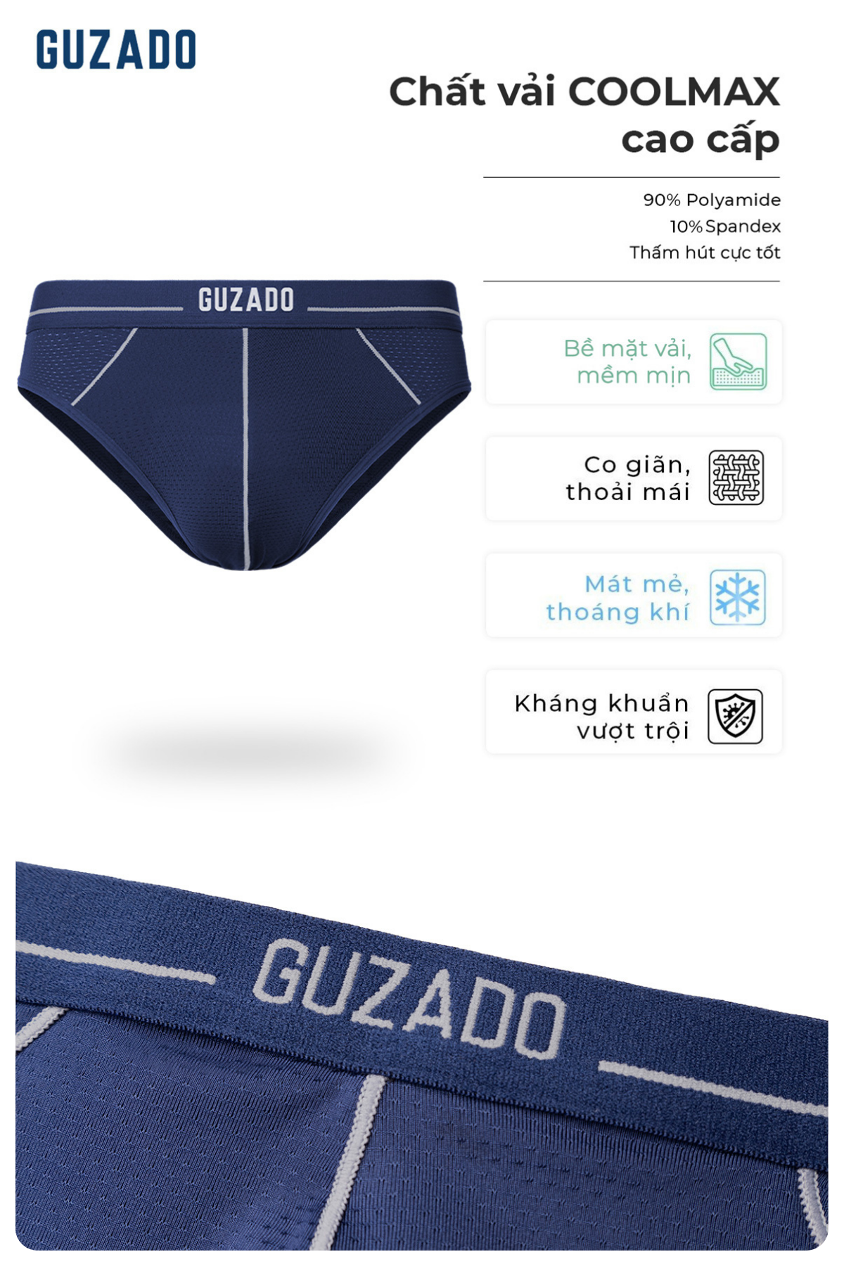 Quần Lót Thông HơI Guzado Cool Air Brief GBF03_thumbnail_5