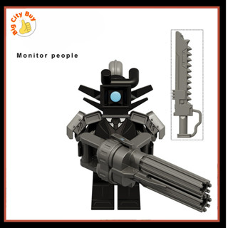 Skibidi Toilet Mô hình Lắp ráp Nhân vật Nhà Vệ Sinh Người Đồ chơi Series Âm Thanh Người Truyền Hình_thumbnail_18