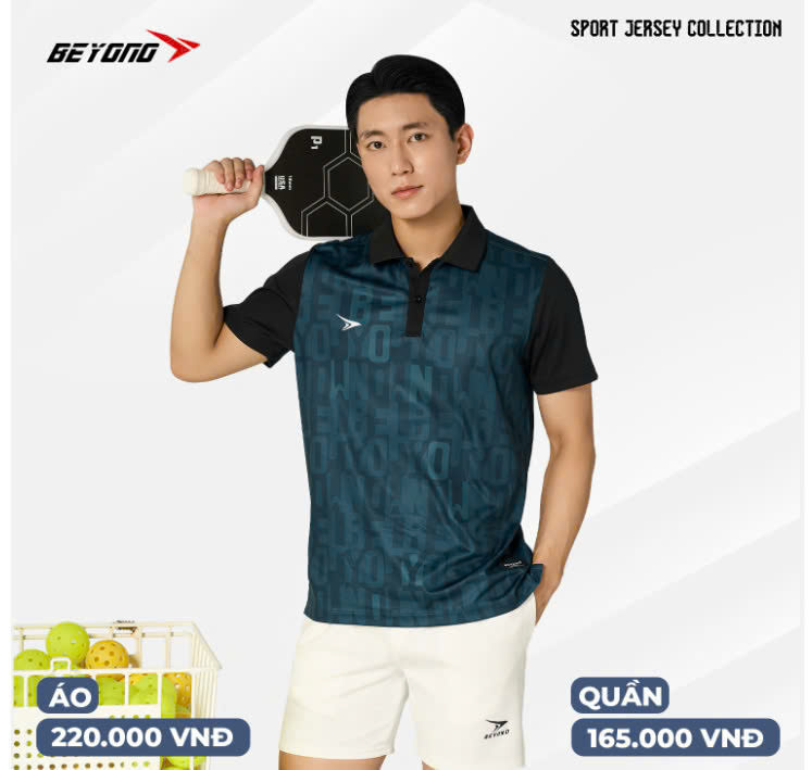 Áo thể thao nam nữ Pickleball Beyono Hype - CB03 (nhận đặt từ 5 áo)_thumbnail_2