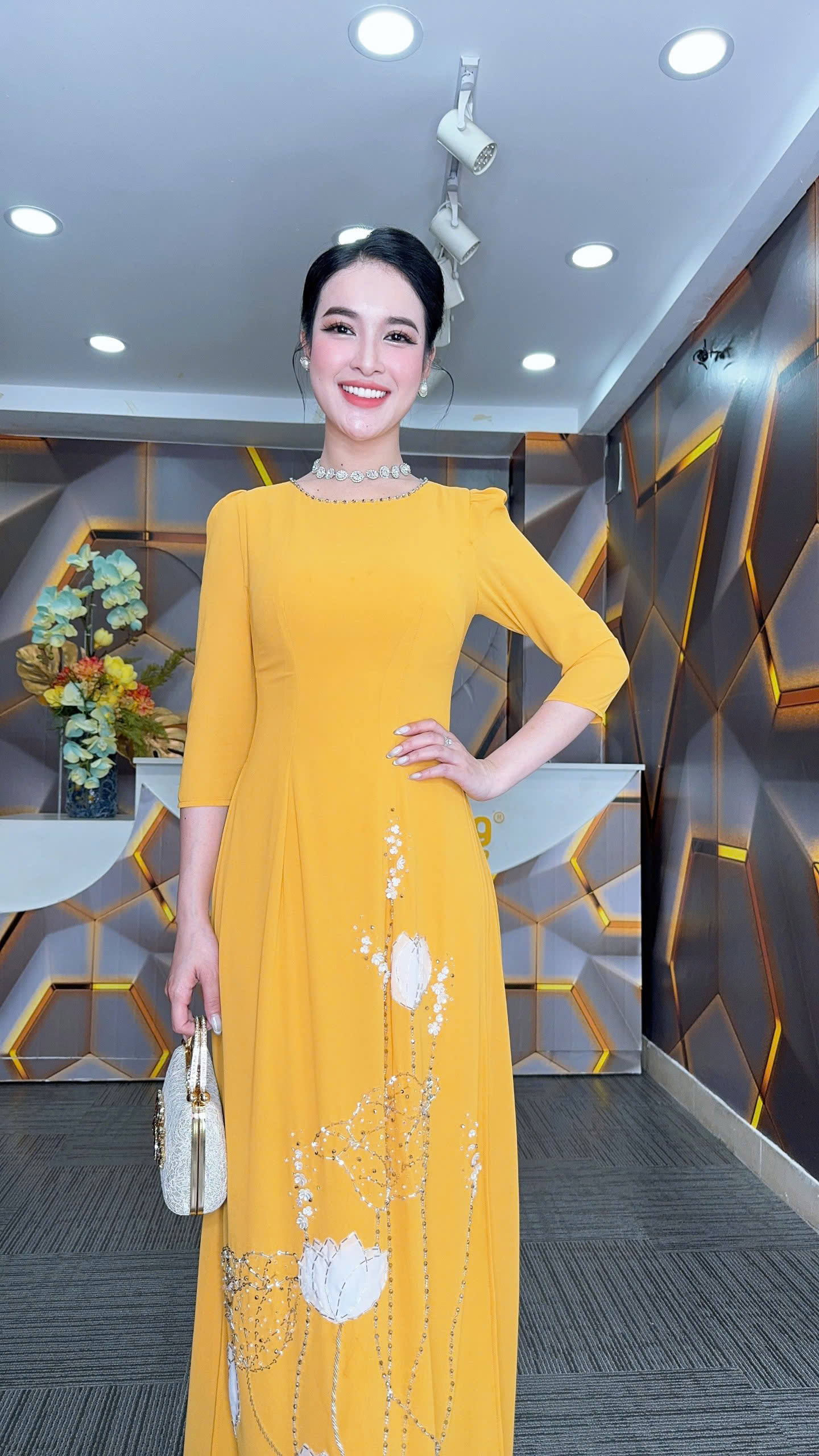 Đầm giả áo dài - Y1820 - Thương hiệu Zonbig_thumbnail_2