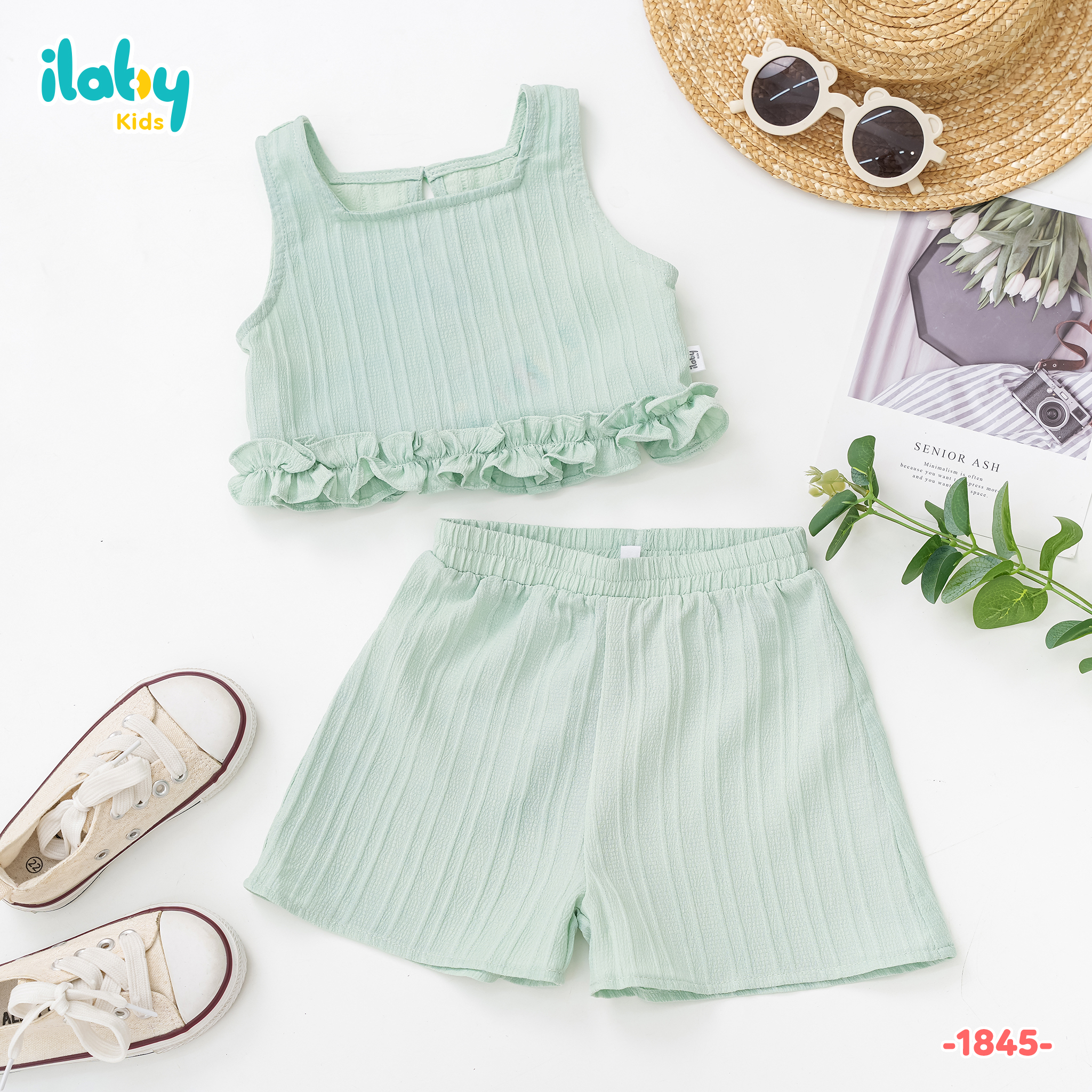 Bộ croptop cổ vuông bèo gấu áo_thumbnail_3